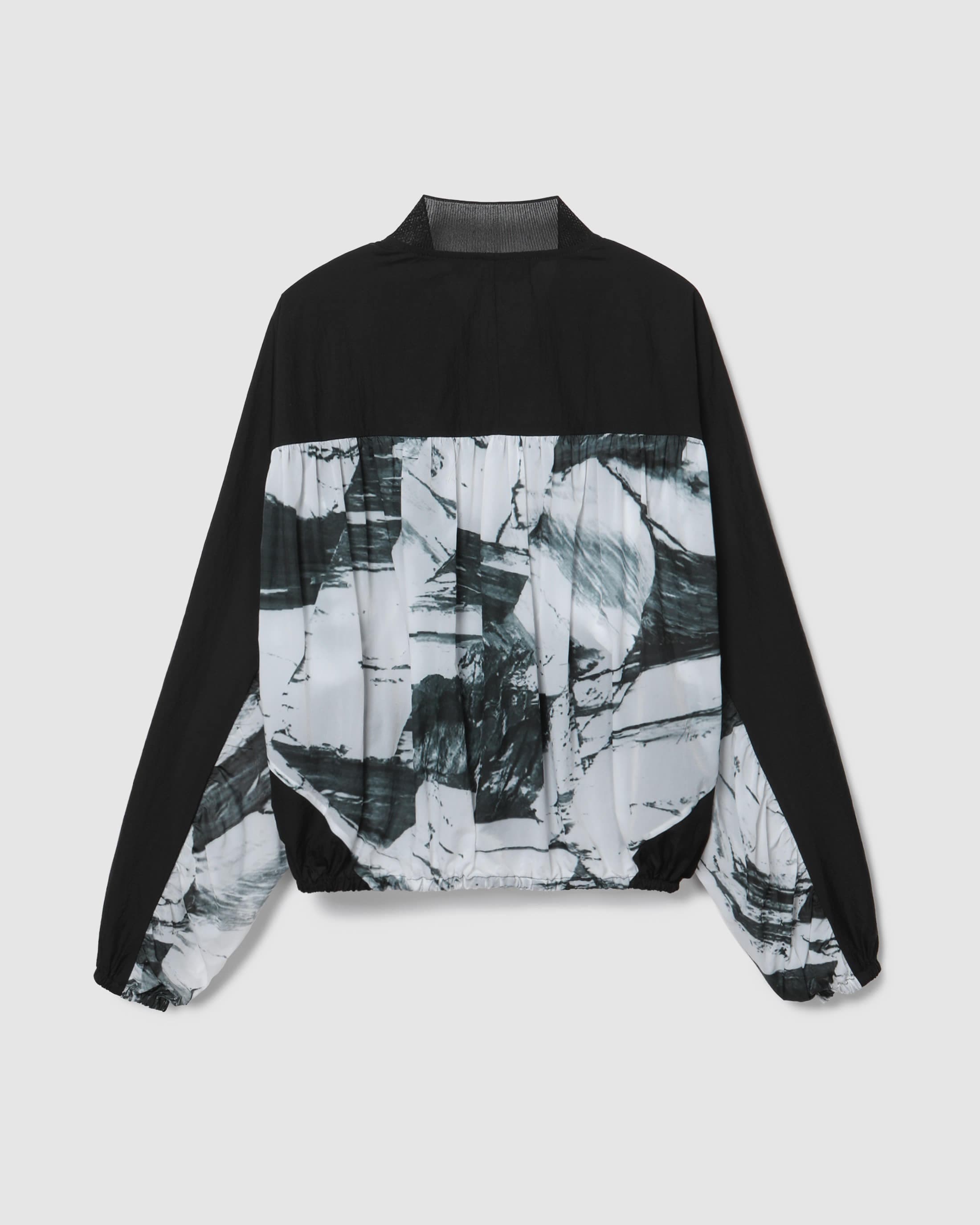Marble Print Jacket Black PT — vue 3