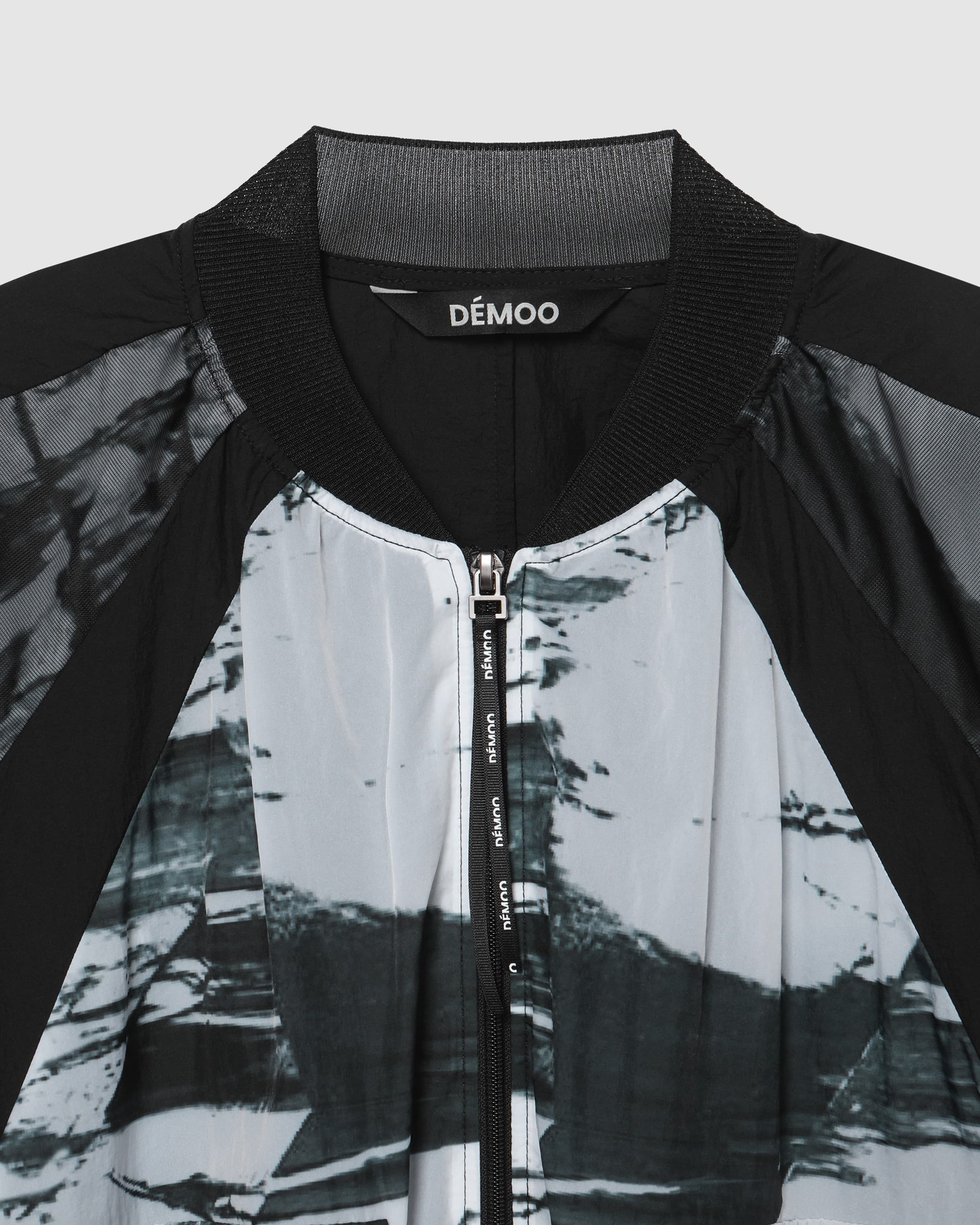Marble Print Jacket Black PT — vue 4