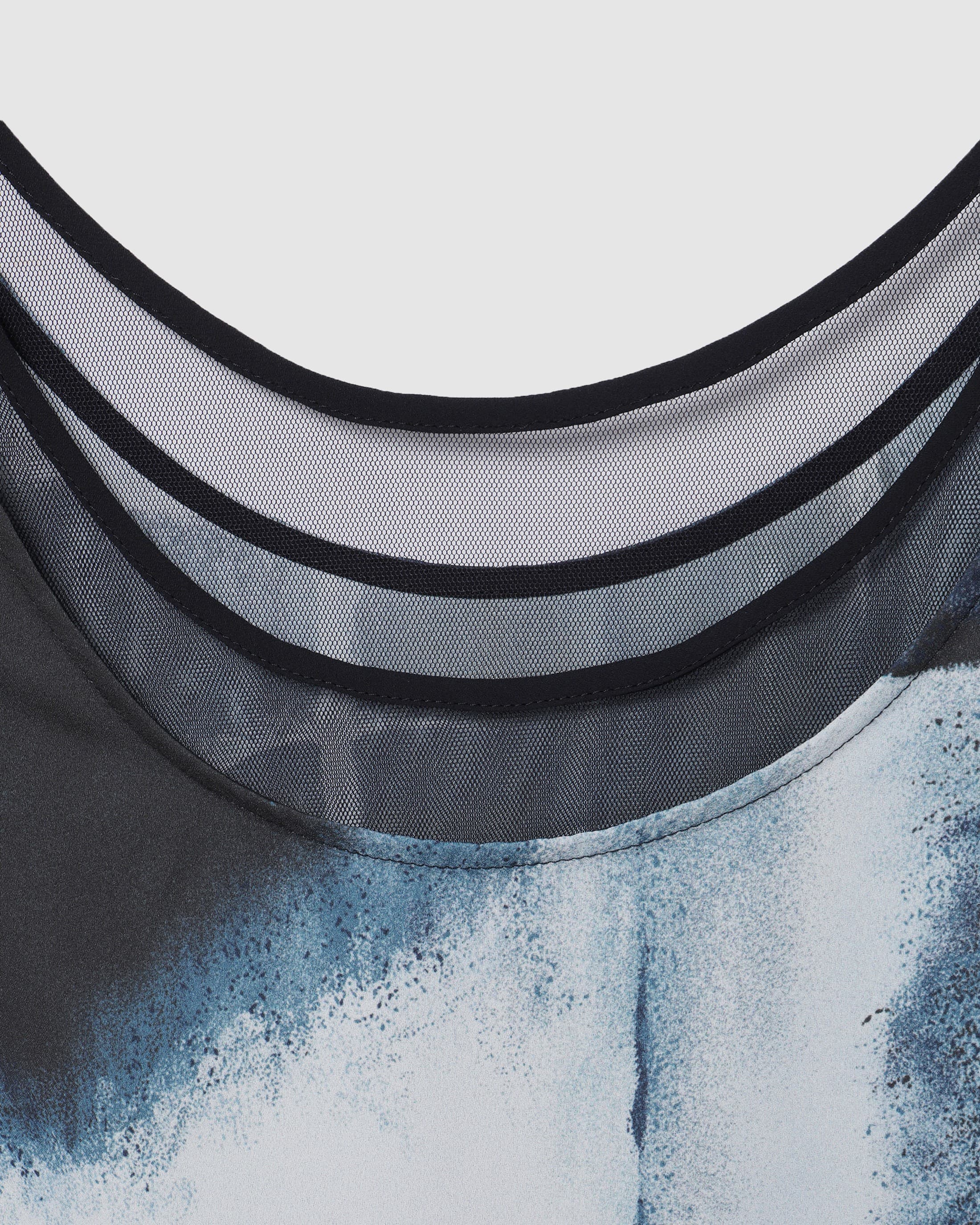 Double Layer Sleeveless Blue PT — vue 5