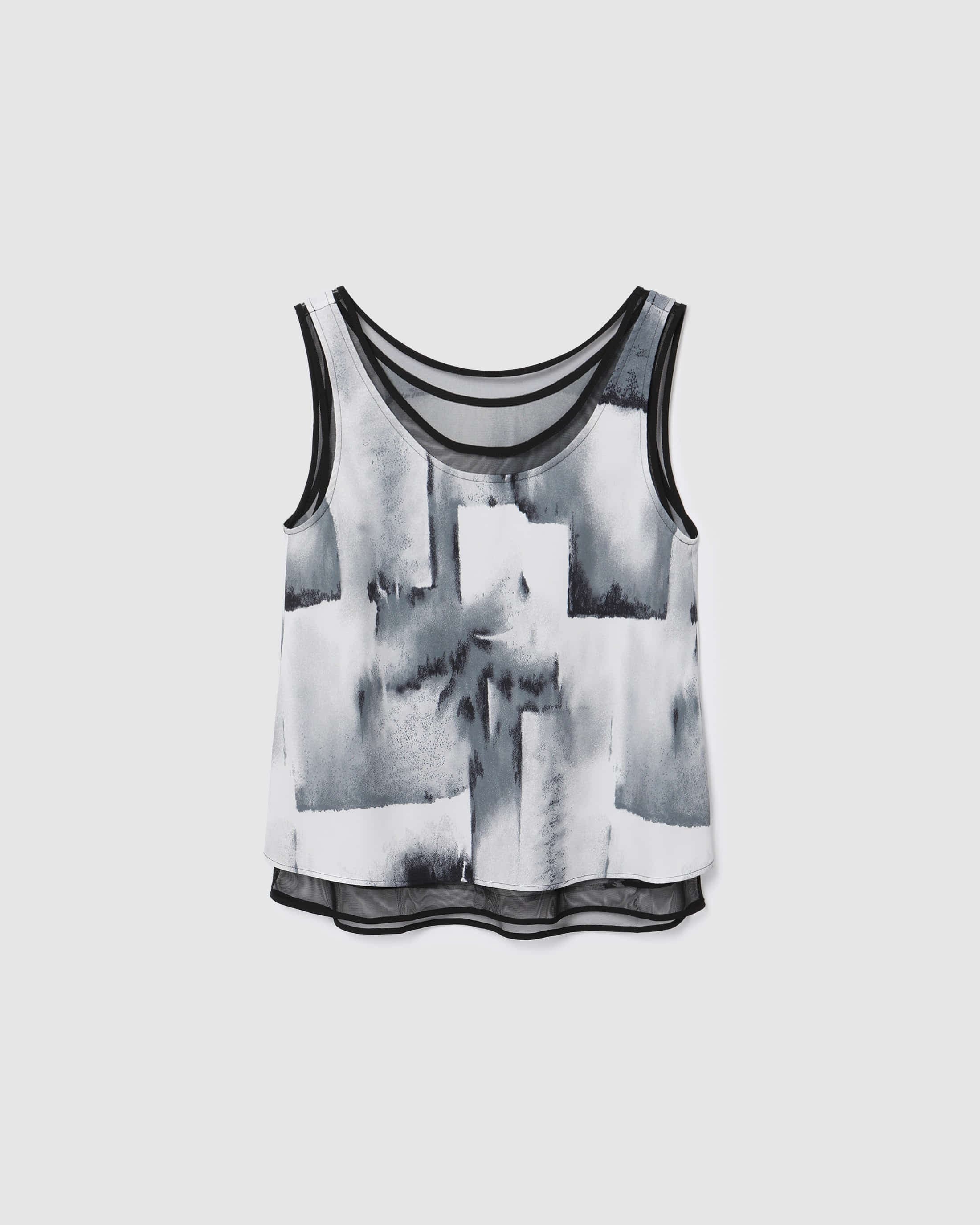 Double Layer Sleeveless Black PT — vue 2