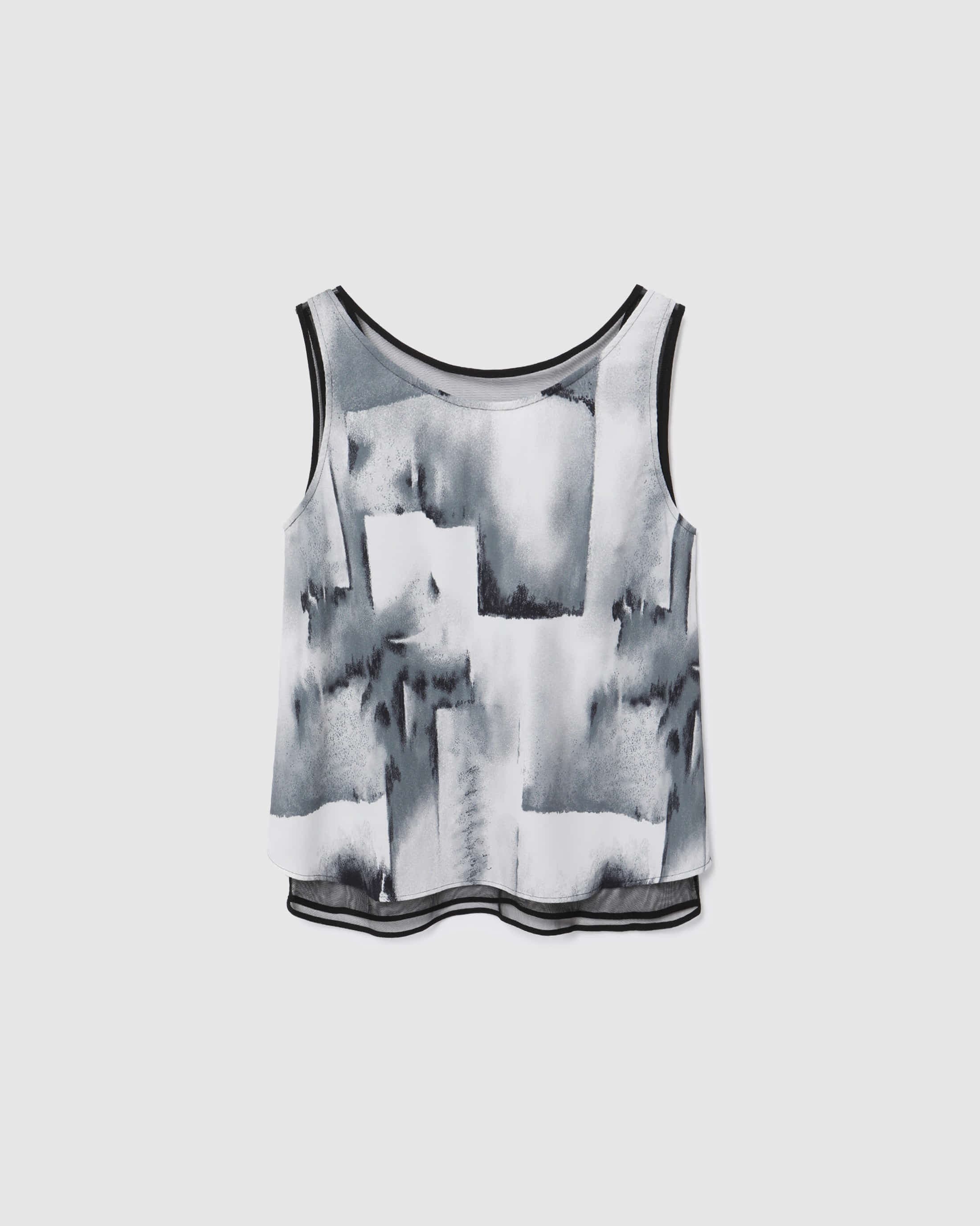Double Layer Sleeveless Black PT — vue 3