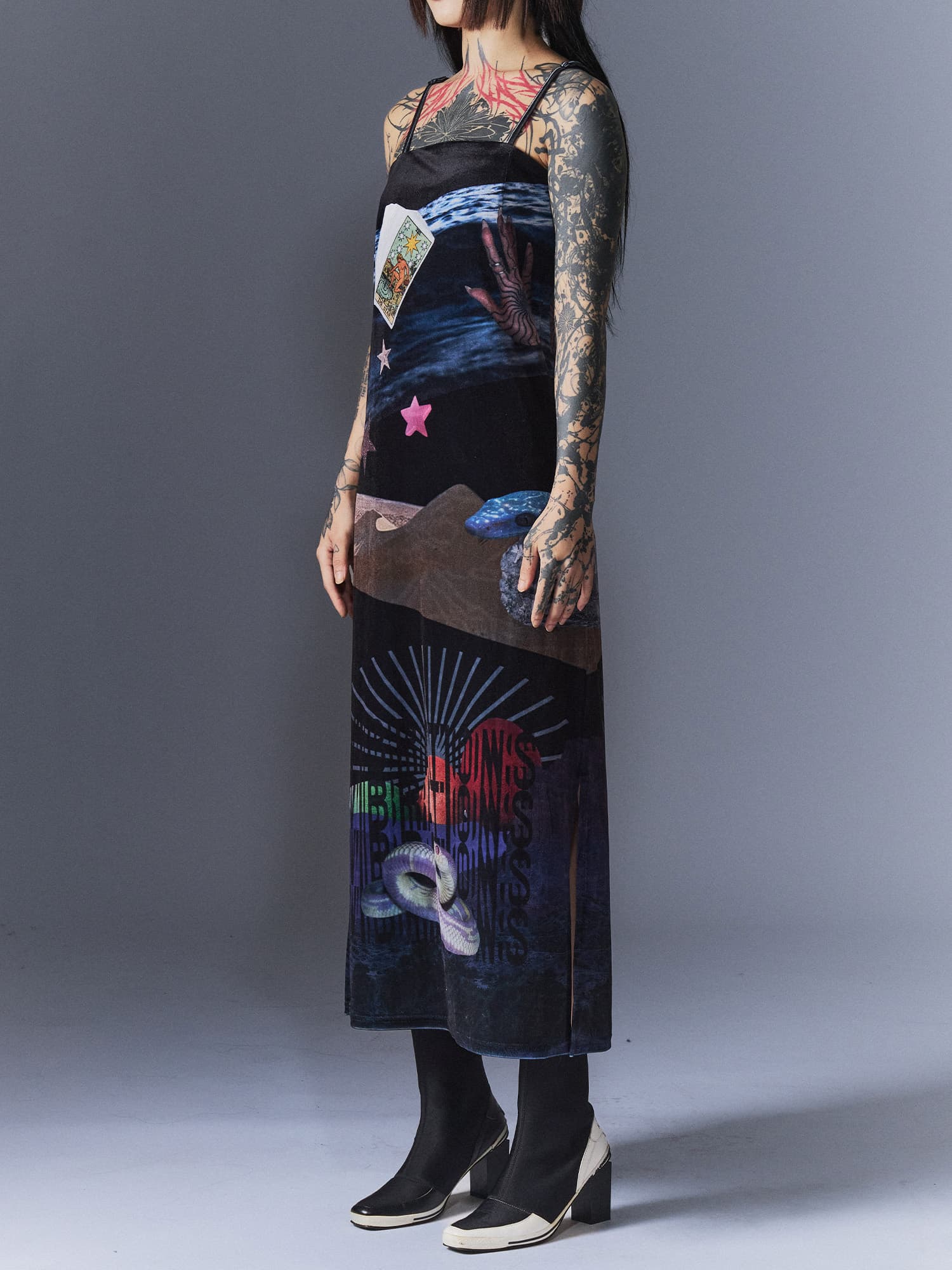 Totemism Velvet Dress — vue 6