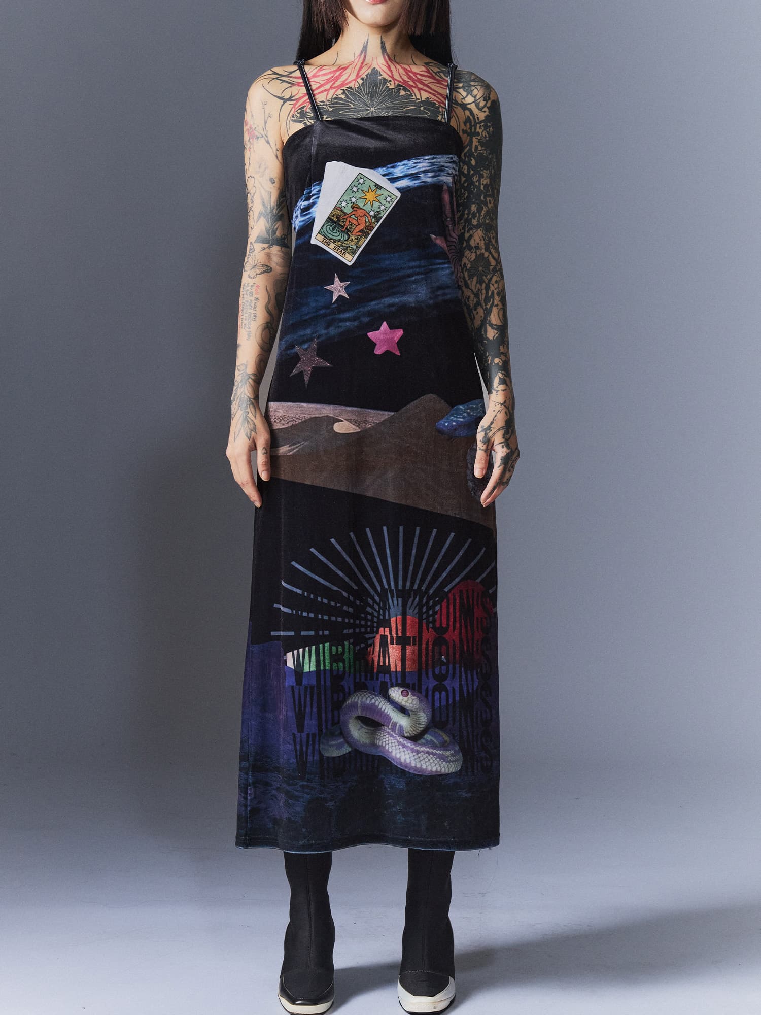 Totemism Velvet Dress — vue 7