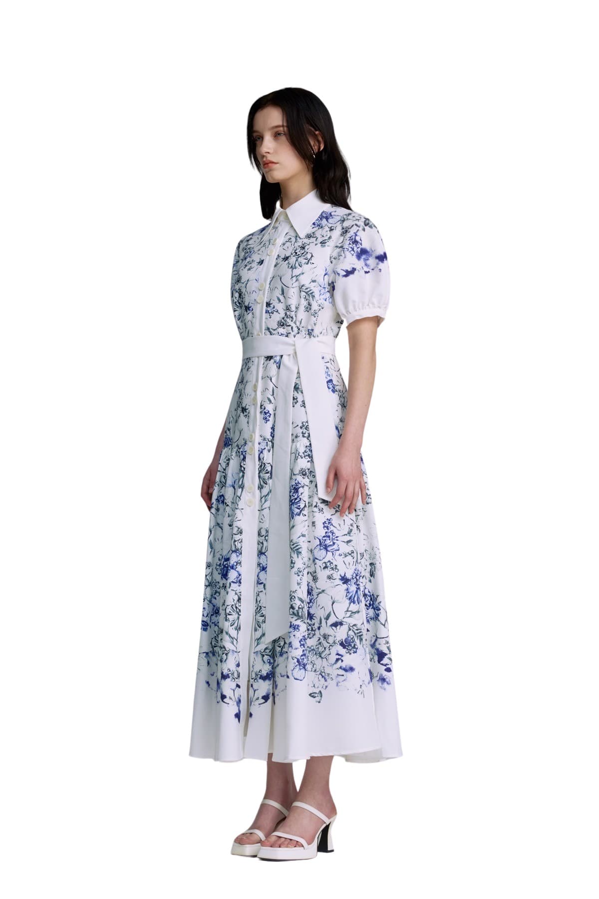 Balloon Raglan-sleeved Dress (S) — vue 3