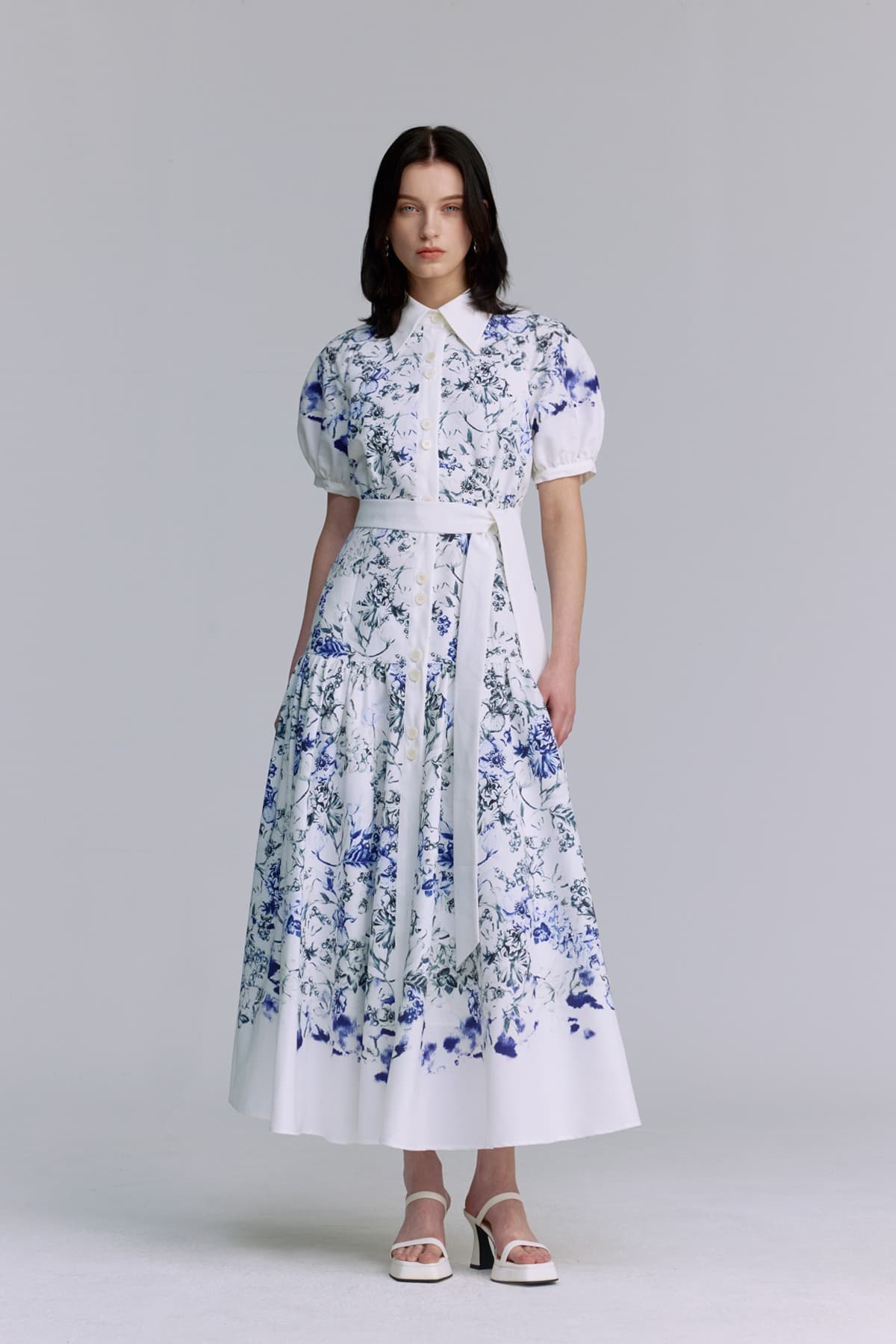Balloon Raglan-sleeved Dress (S) — vue 6