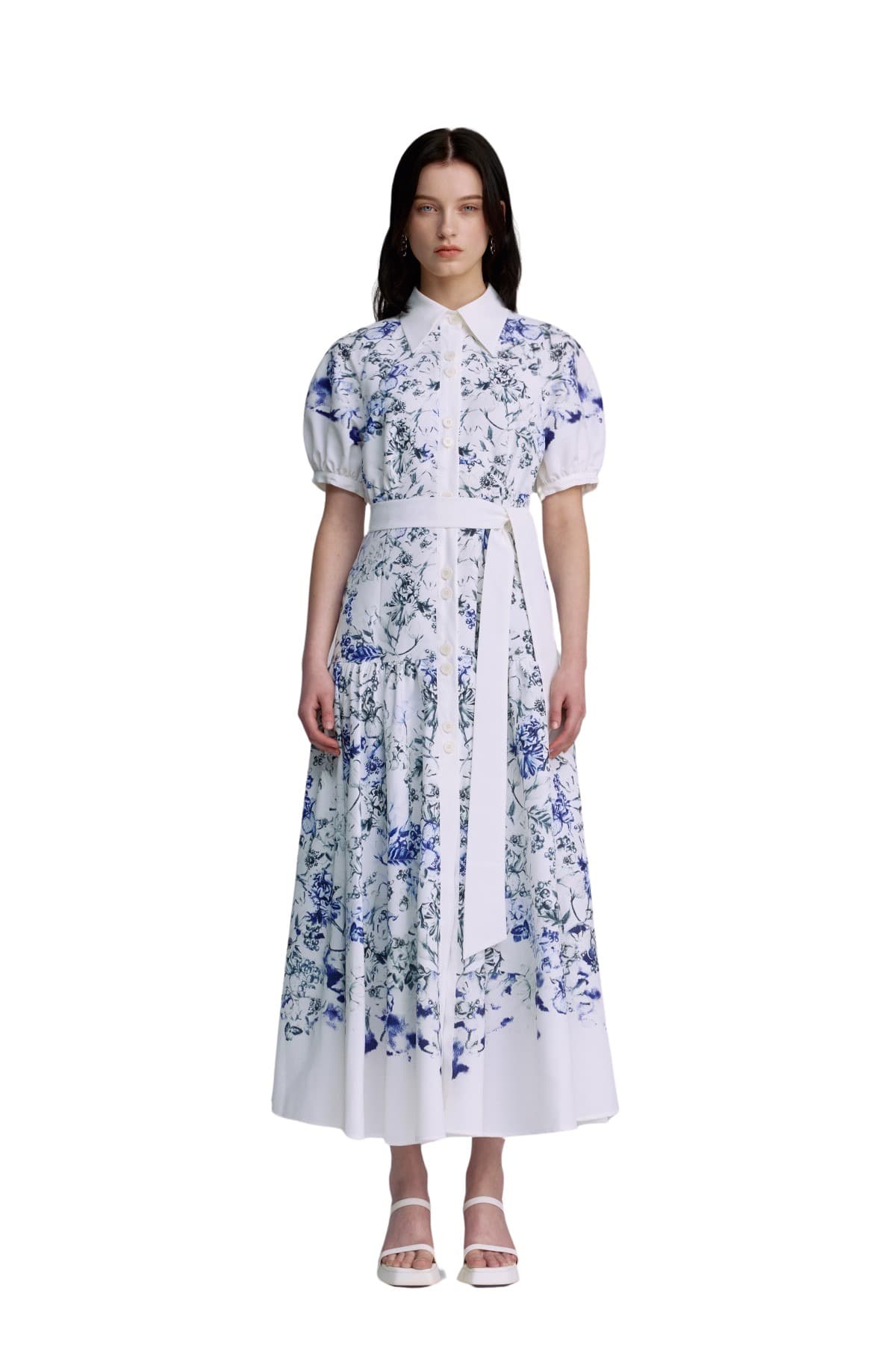 Balloon Raglan-sleeved Dress (S) — vue 1