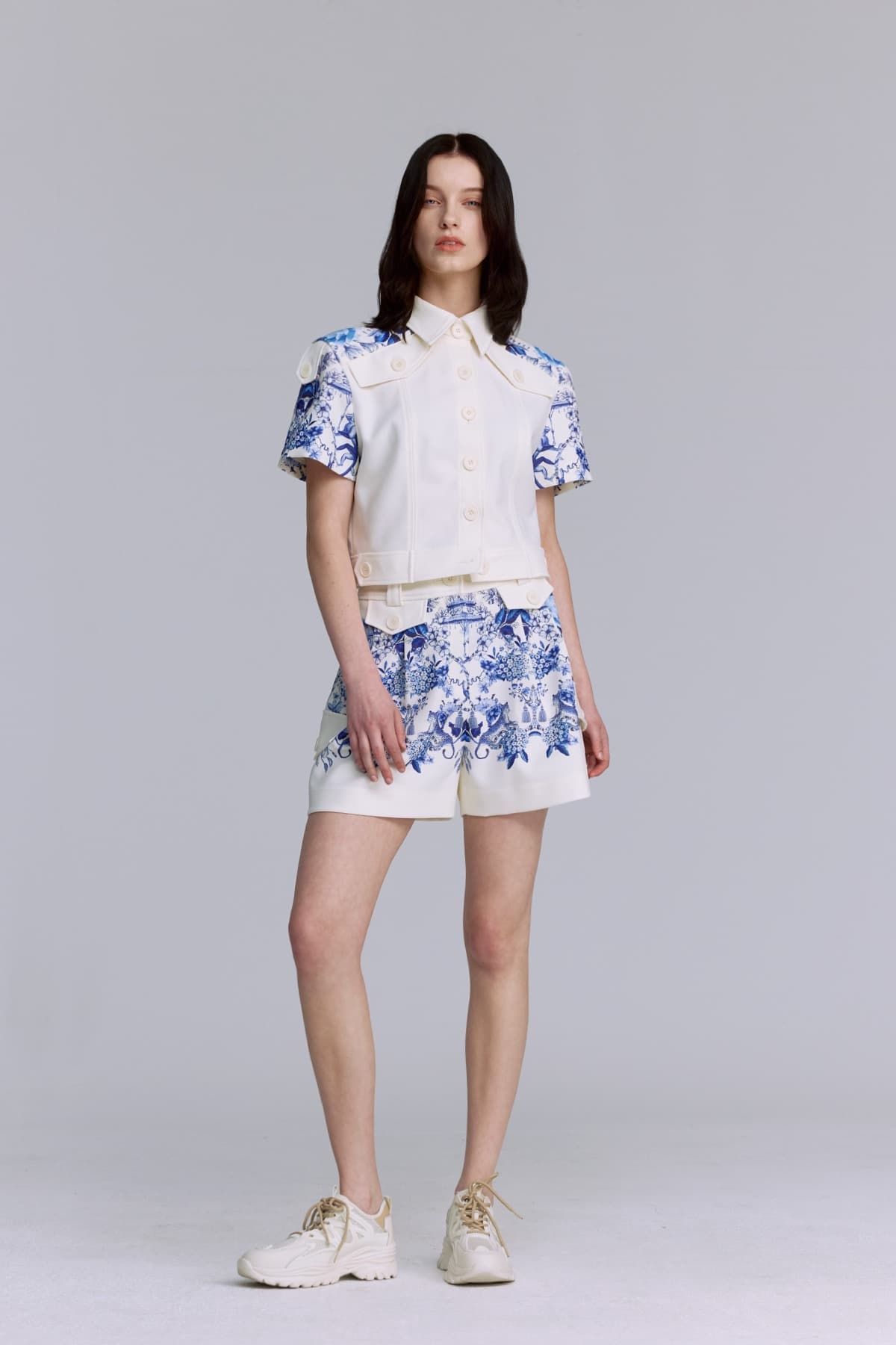 Flap Button Short-sleeved Jacket (W) — vue 6