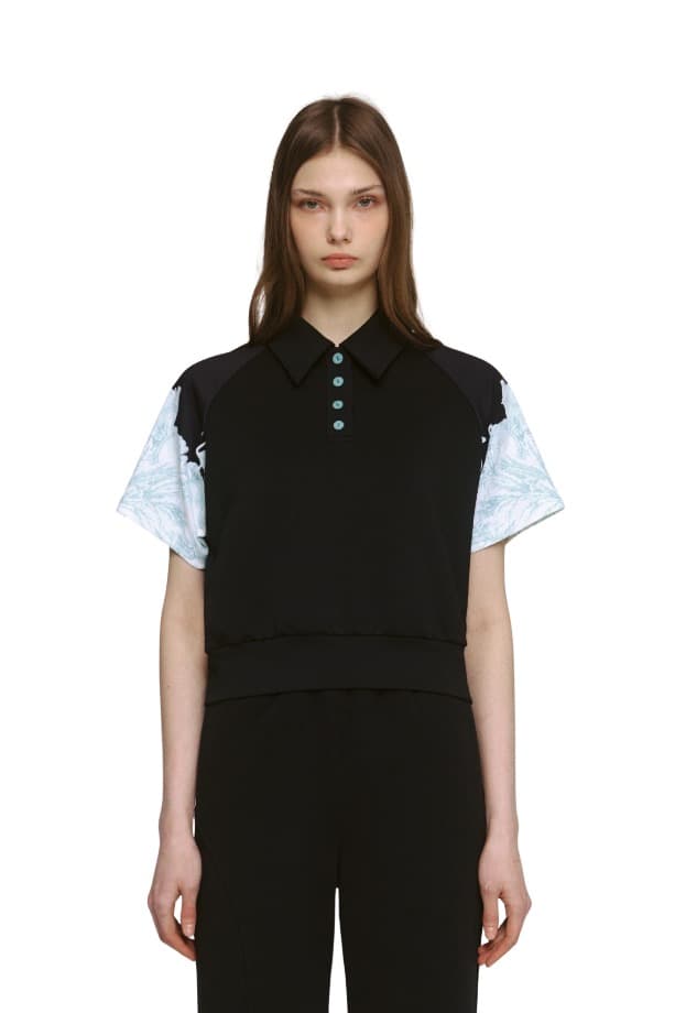 Raglan Collar T-shirt (BM) — vue 2