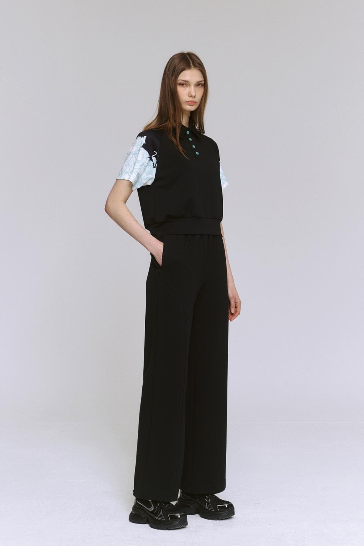 Raglan Collar T-shirt (BM) — vue 8