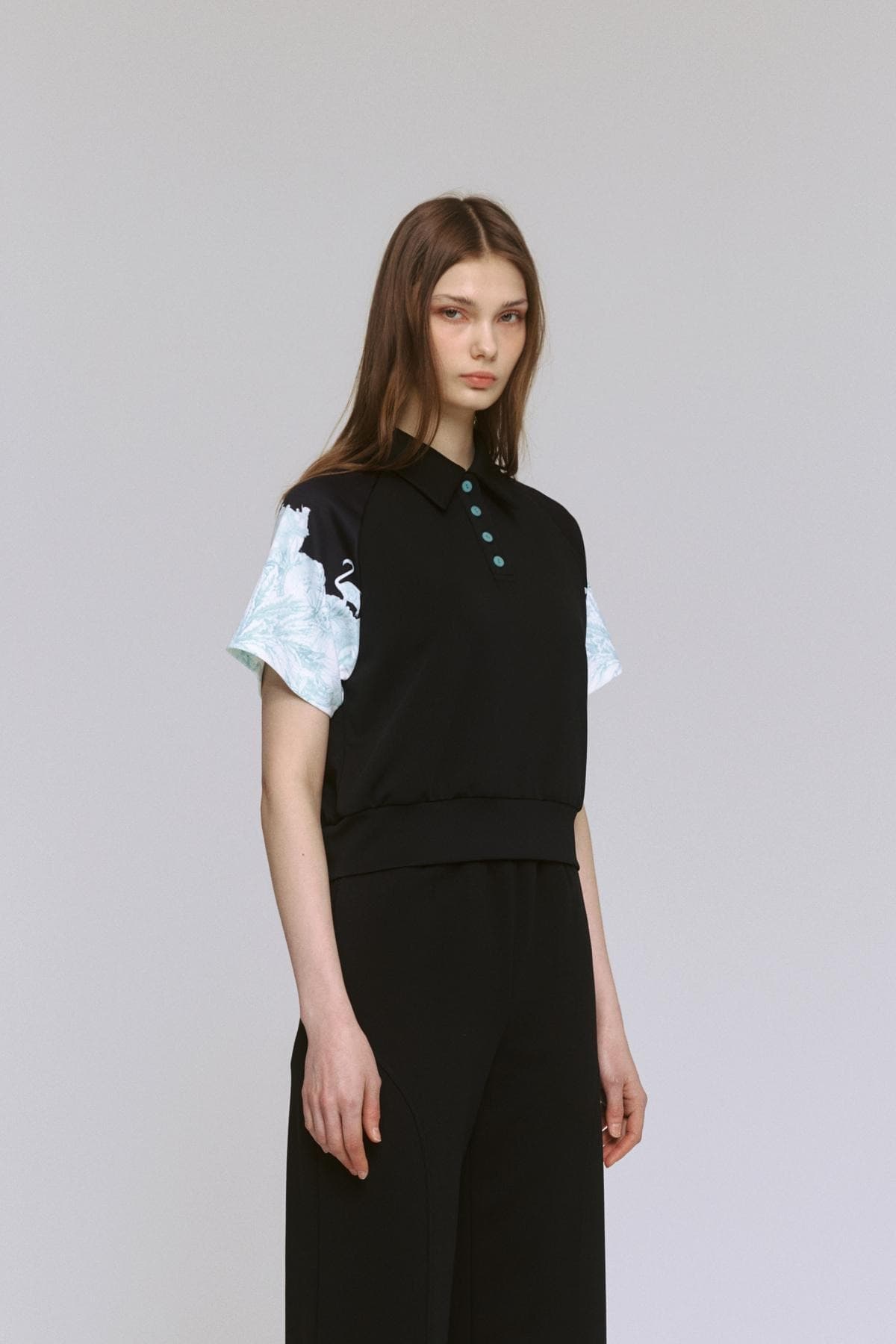 Raglan Collar T-shirt (BM) — vue 10