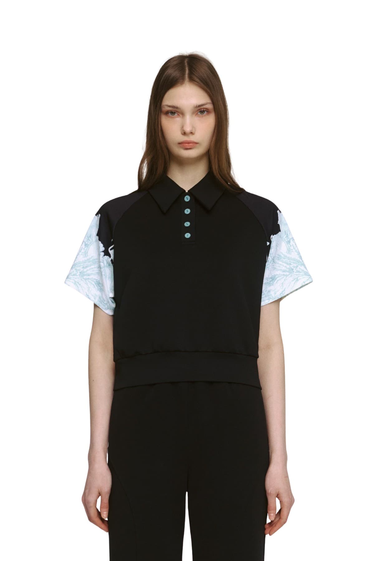 Raglan Collar T-shirt (BM) — vue 1