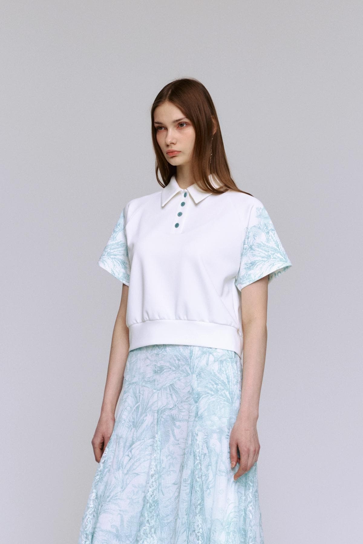 Raglan Collar T-shirt (WM) — vue 10