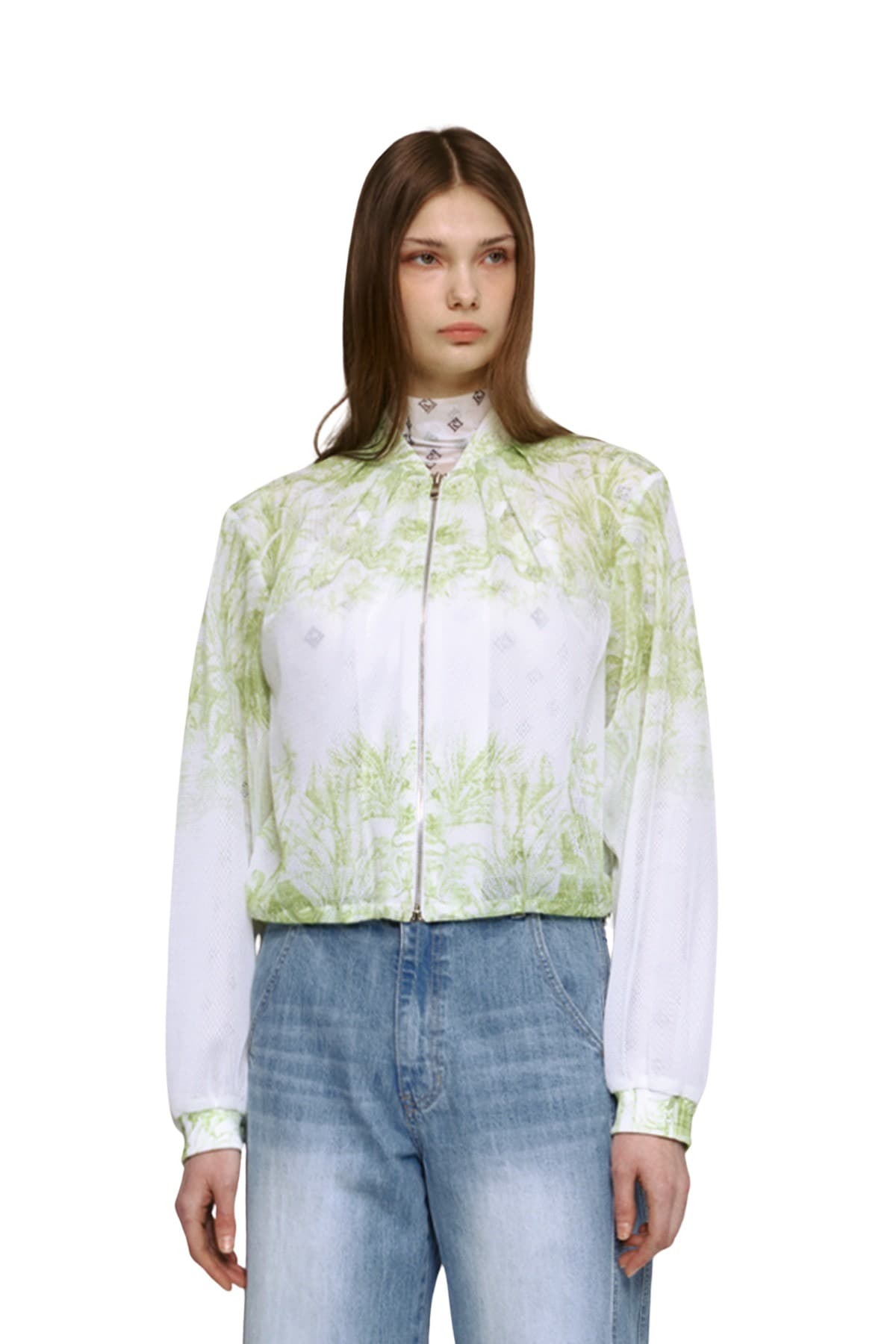 Mesh Pintuck Jumper (G) — vue 5