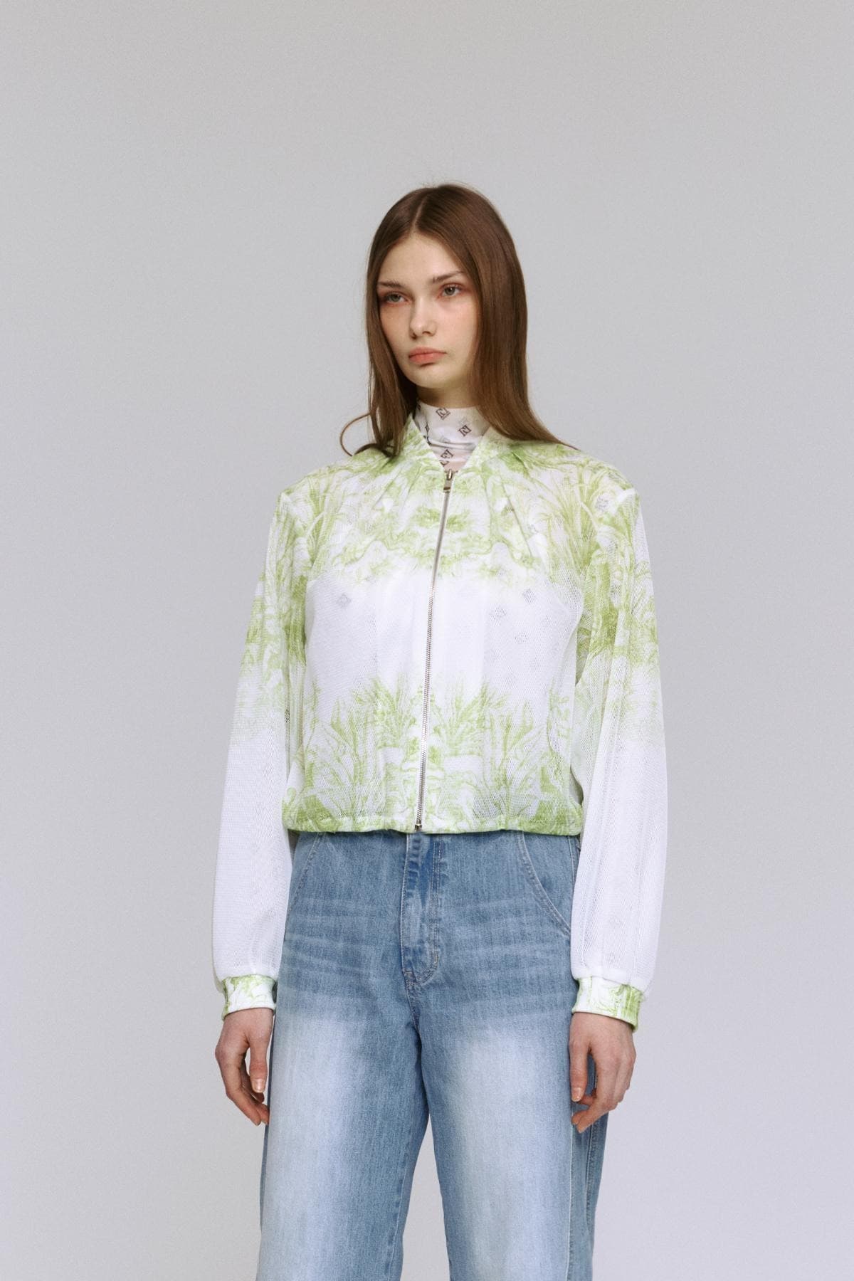 Mesh Pintuck Jumper (G) — vue 7