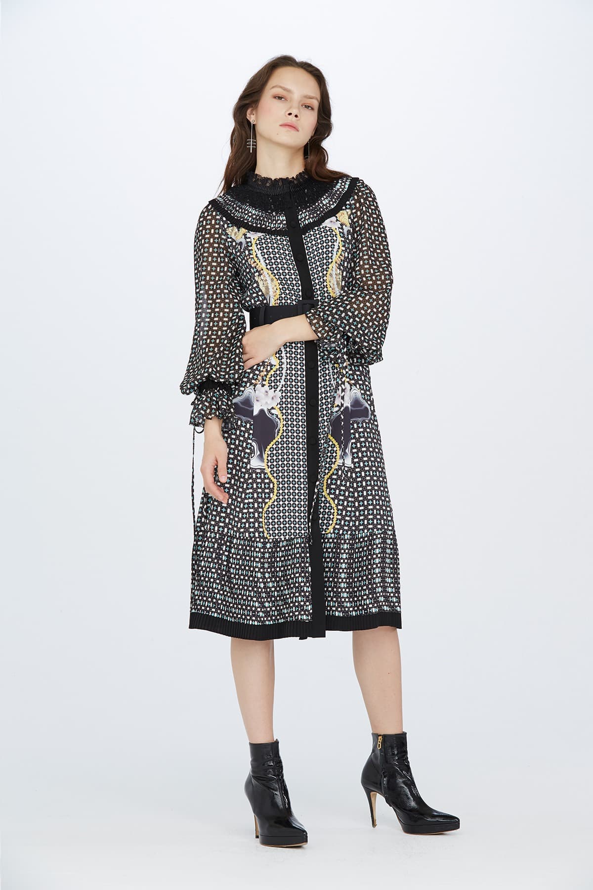 Lace Shirt Dress (CLAM) — vue 8
