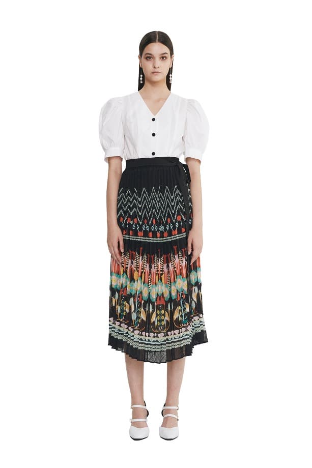 Pleats Skirt (BK) — vue 2