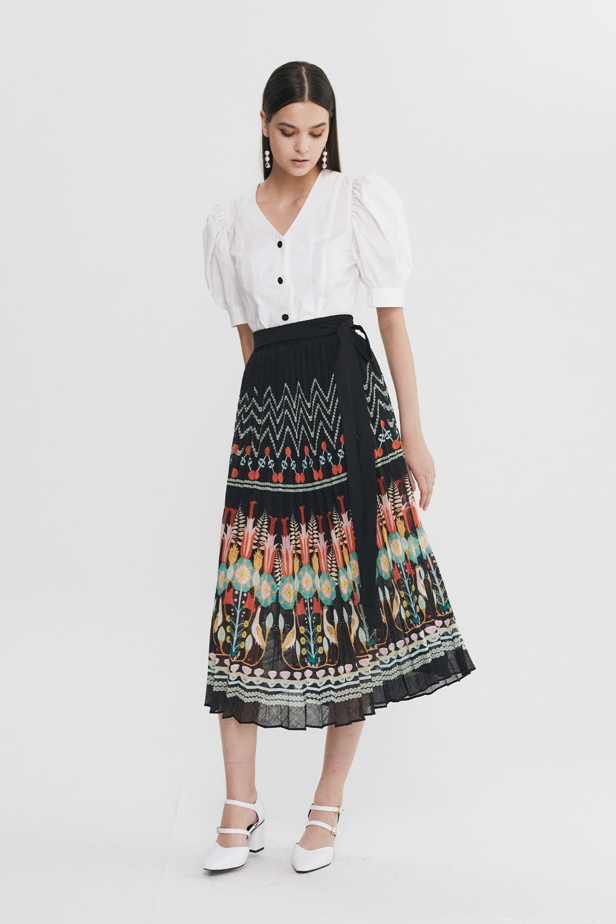 Pleats Skirt (BK) — vue 7