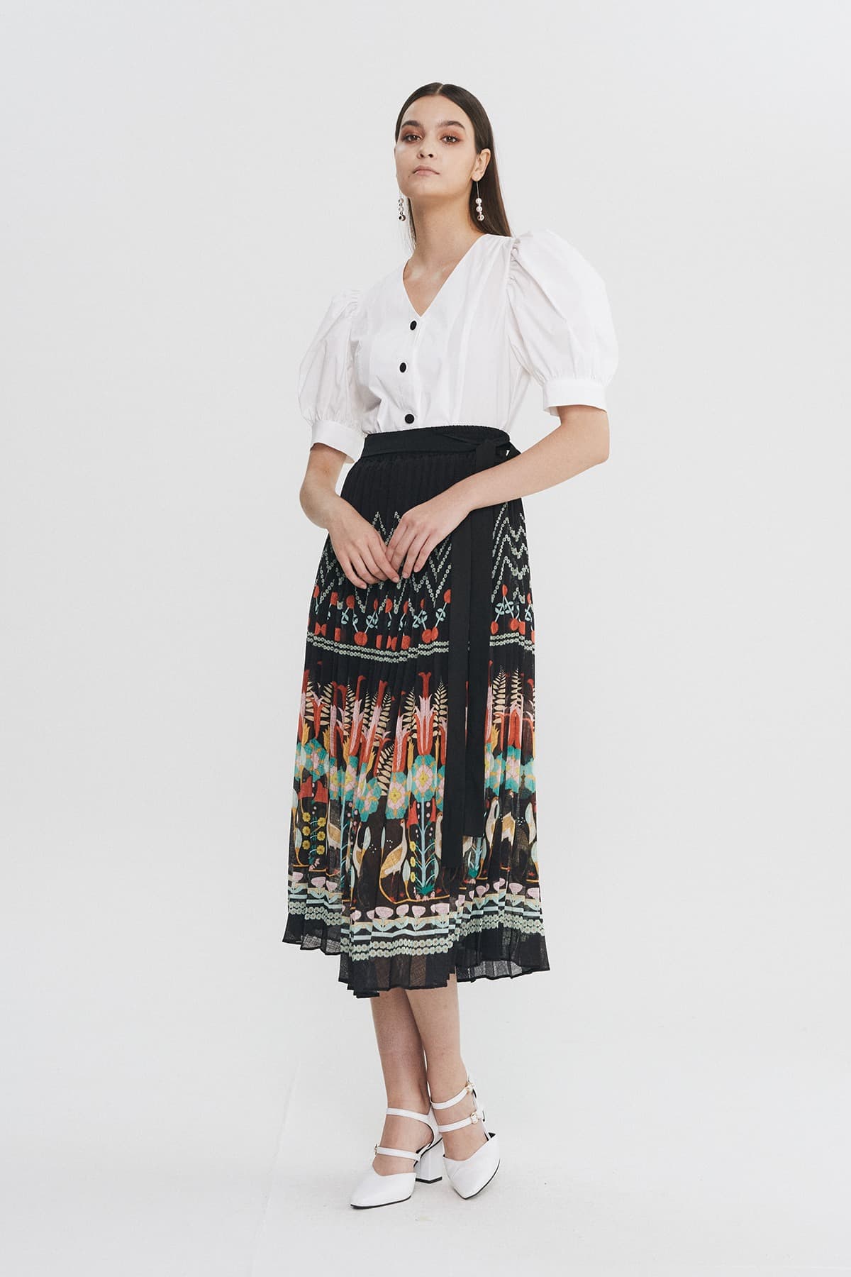 Pleats Skirt (BK) — vue 8