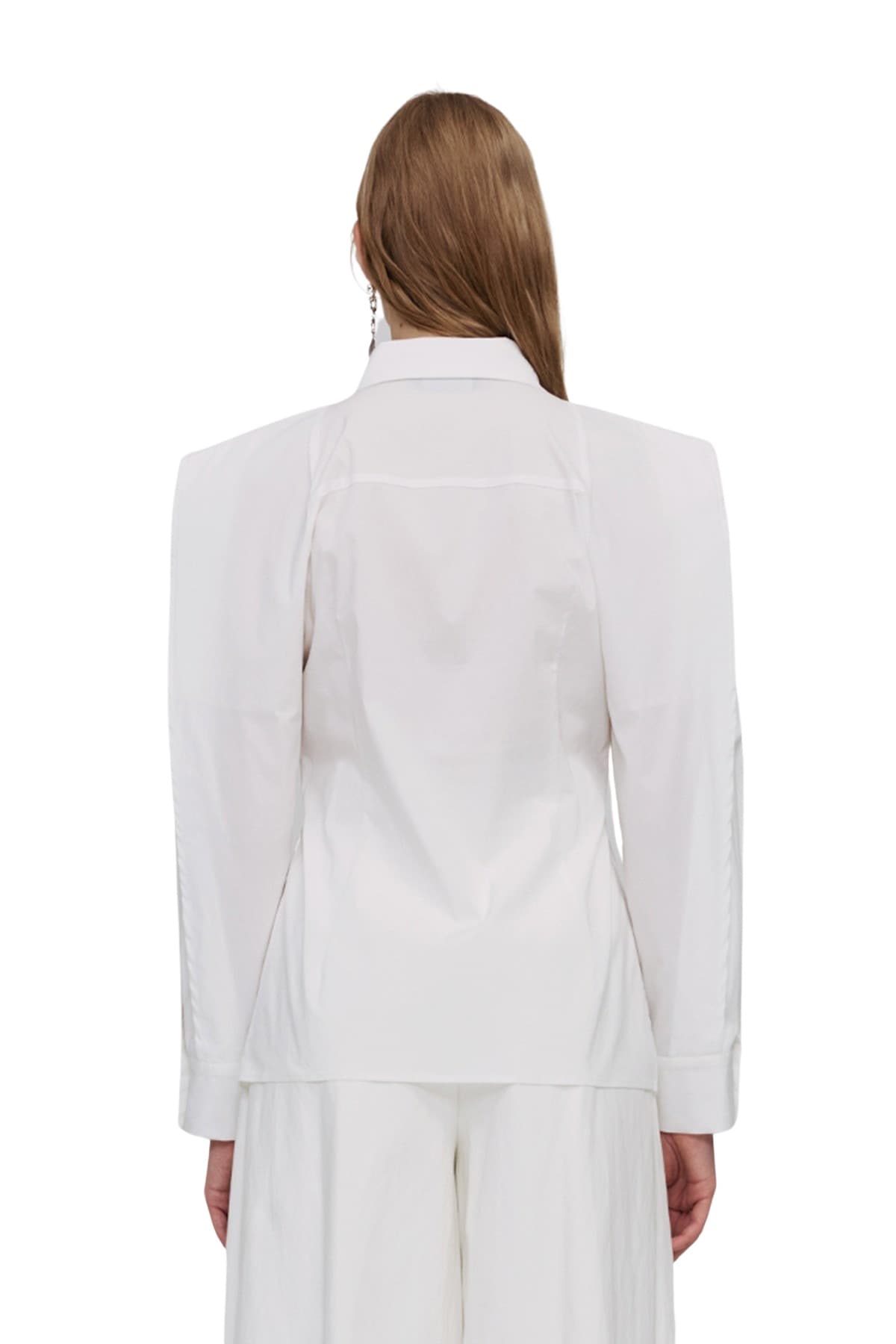 Angle-sleeve Blouse (W) — vue 4