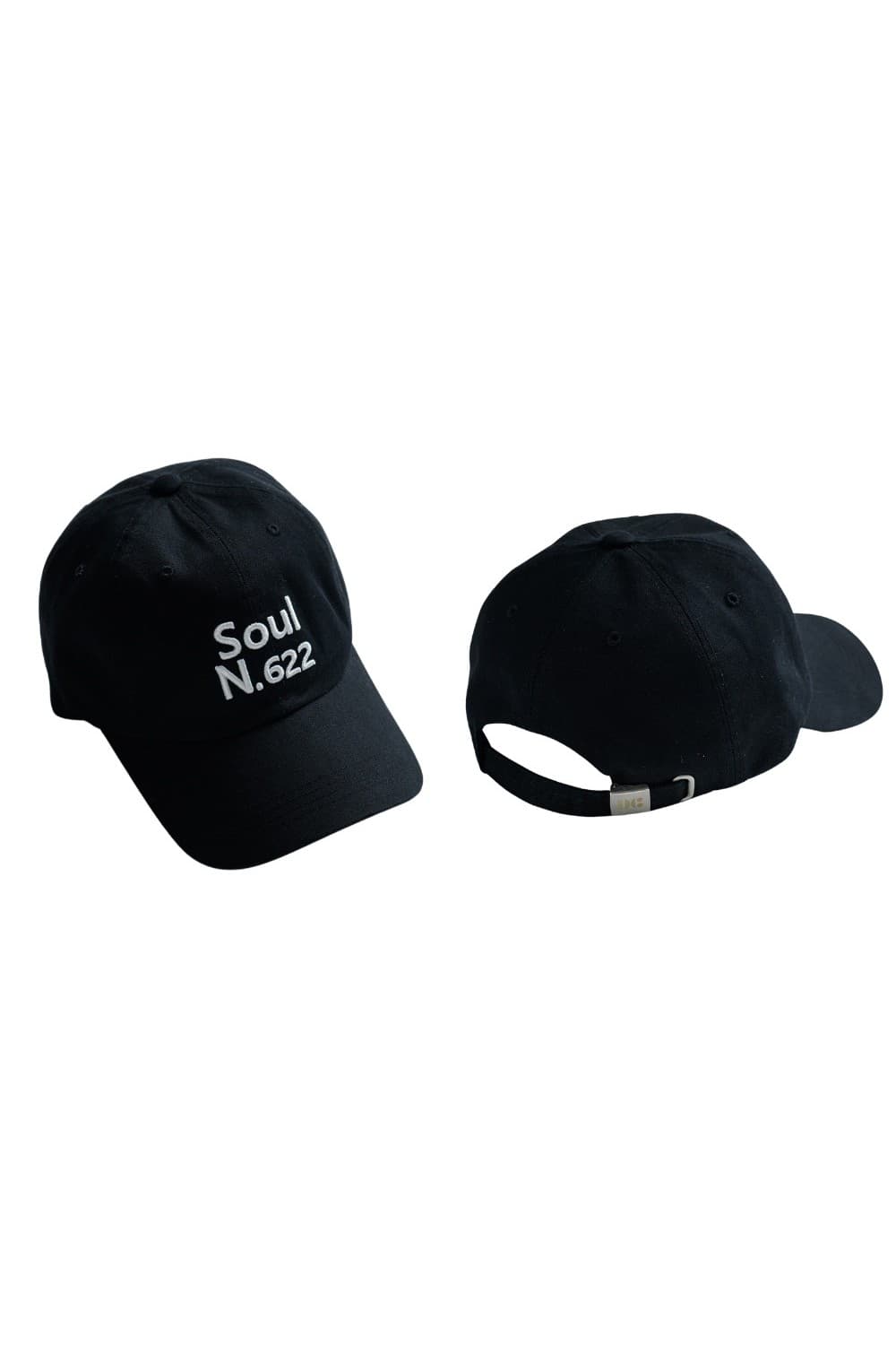 Cotton Stitch Ball Cap (BK) — vue 9