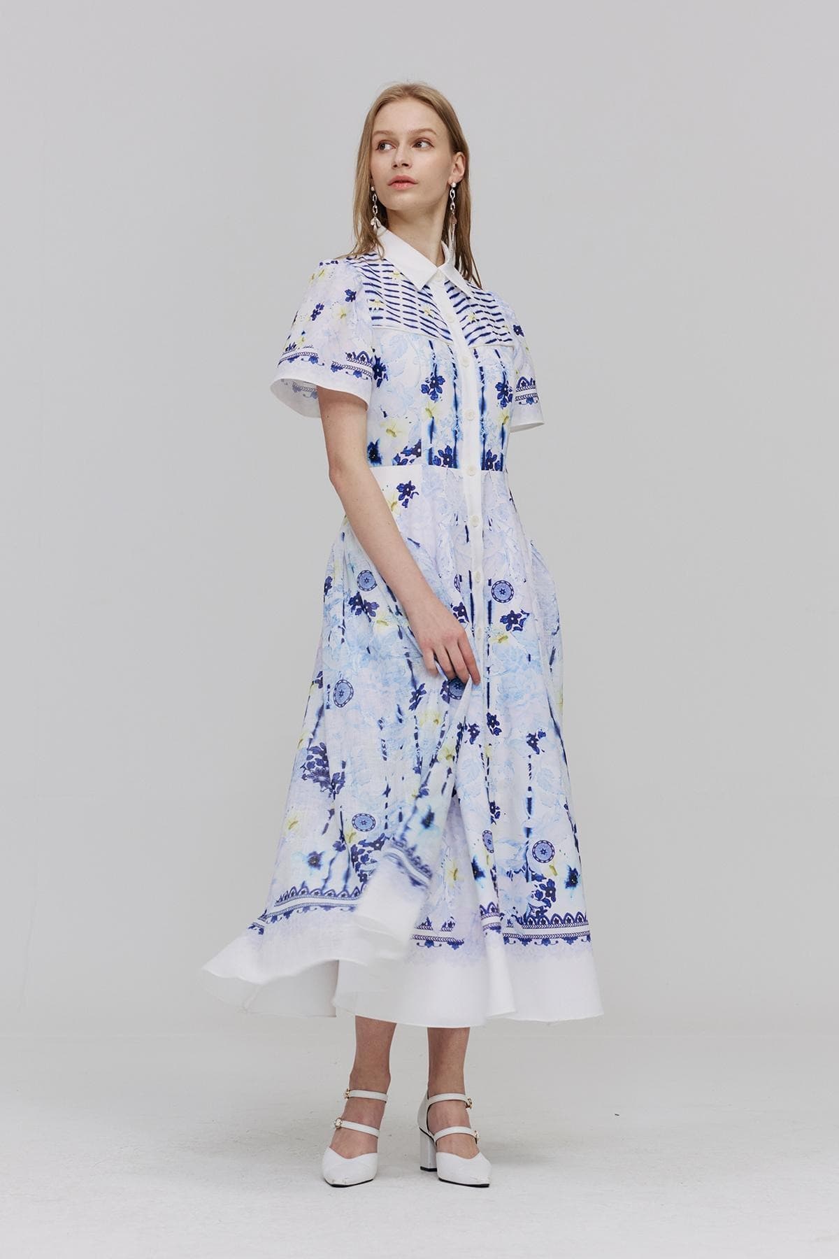 Side-shirring Dress (PKF) — vue 7