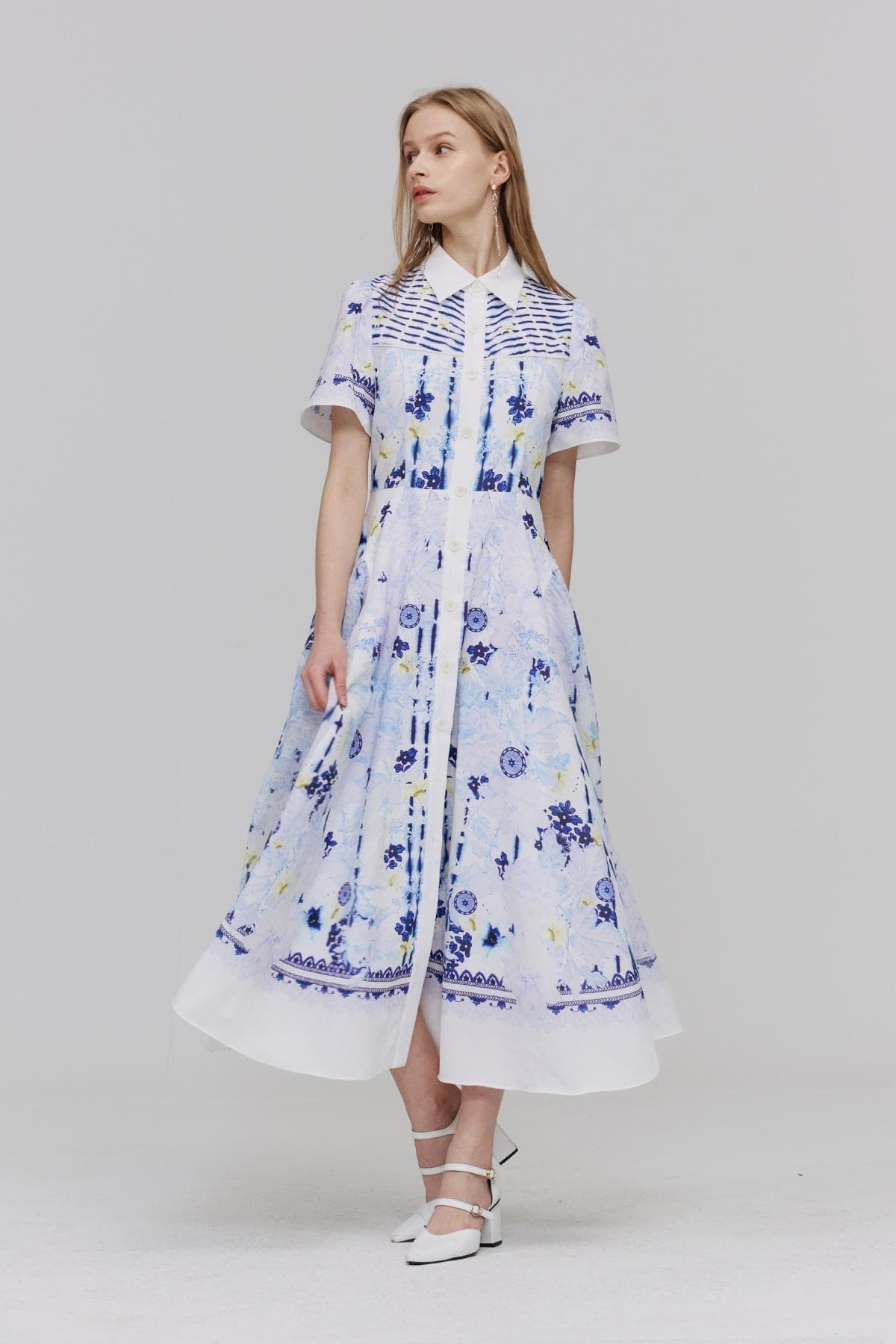 Side-shirring Dress (PKF) — vue 9