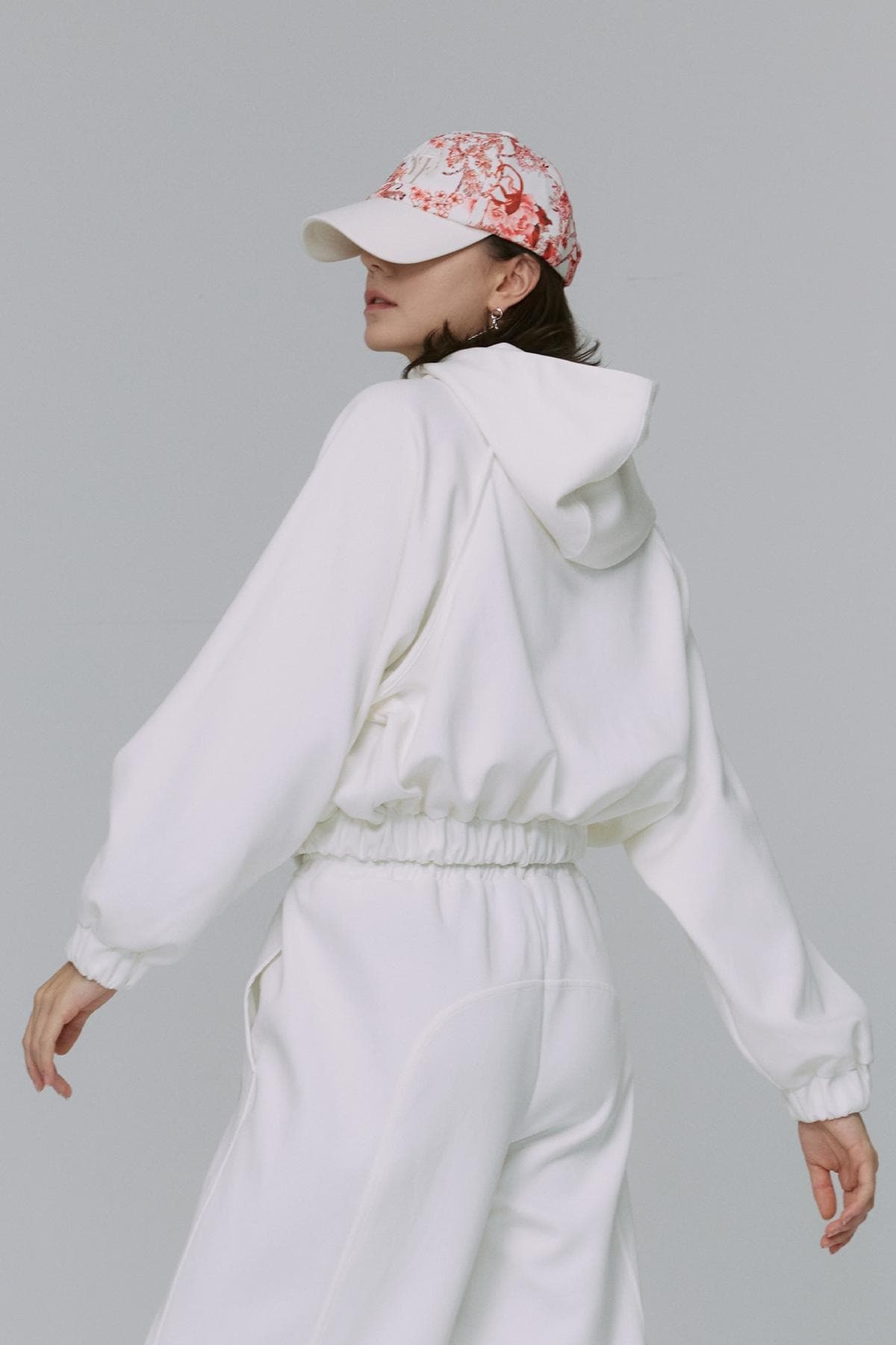 Embroidery Stitch Ball Cap (RD) — vue 11