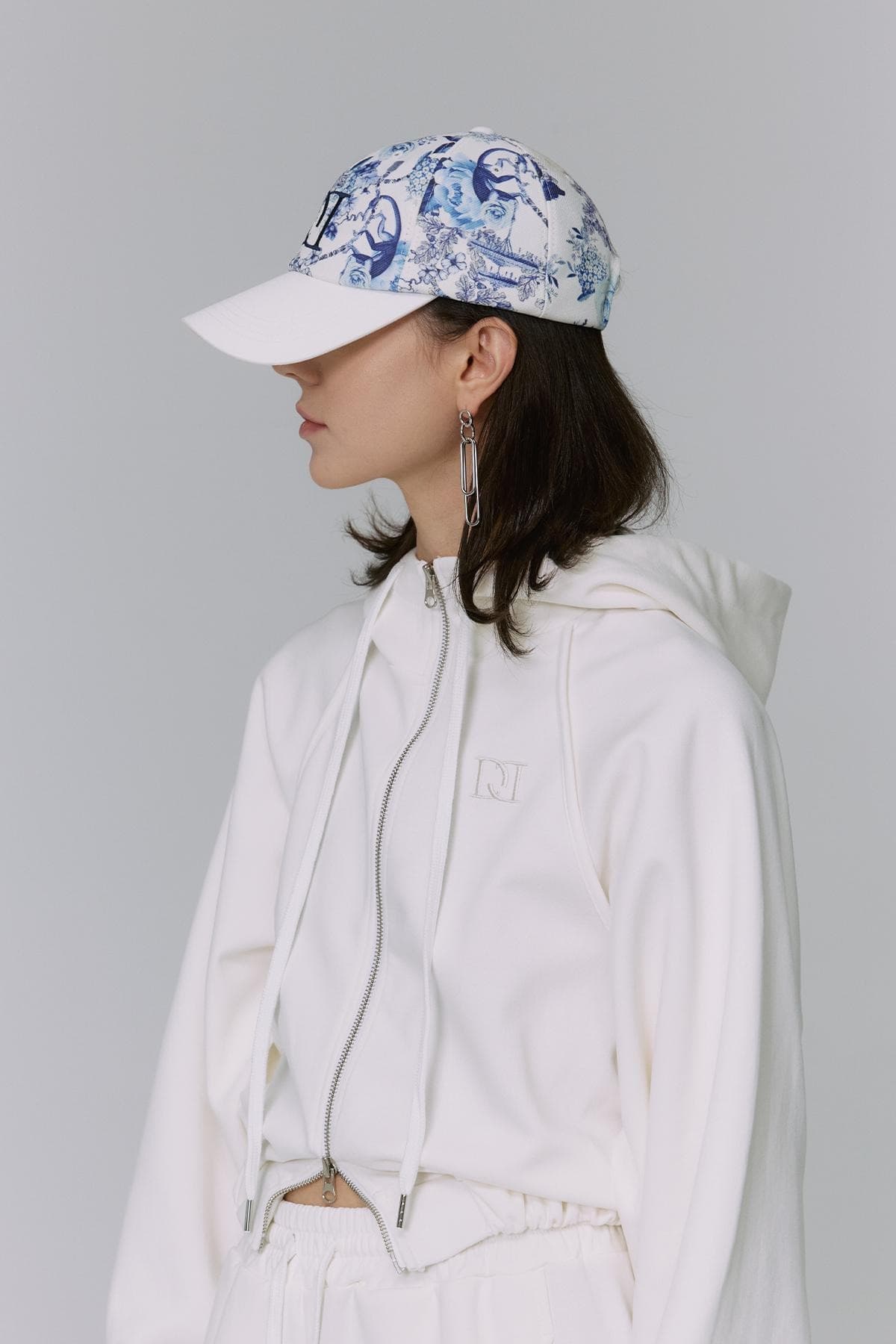 Embroidery Stitch Ball Cap (BL) — vue 5