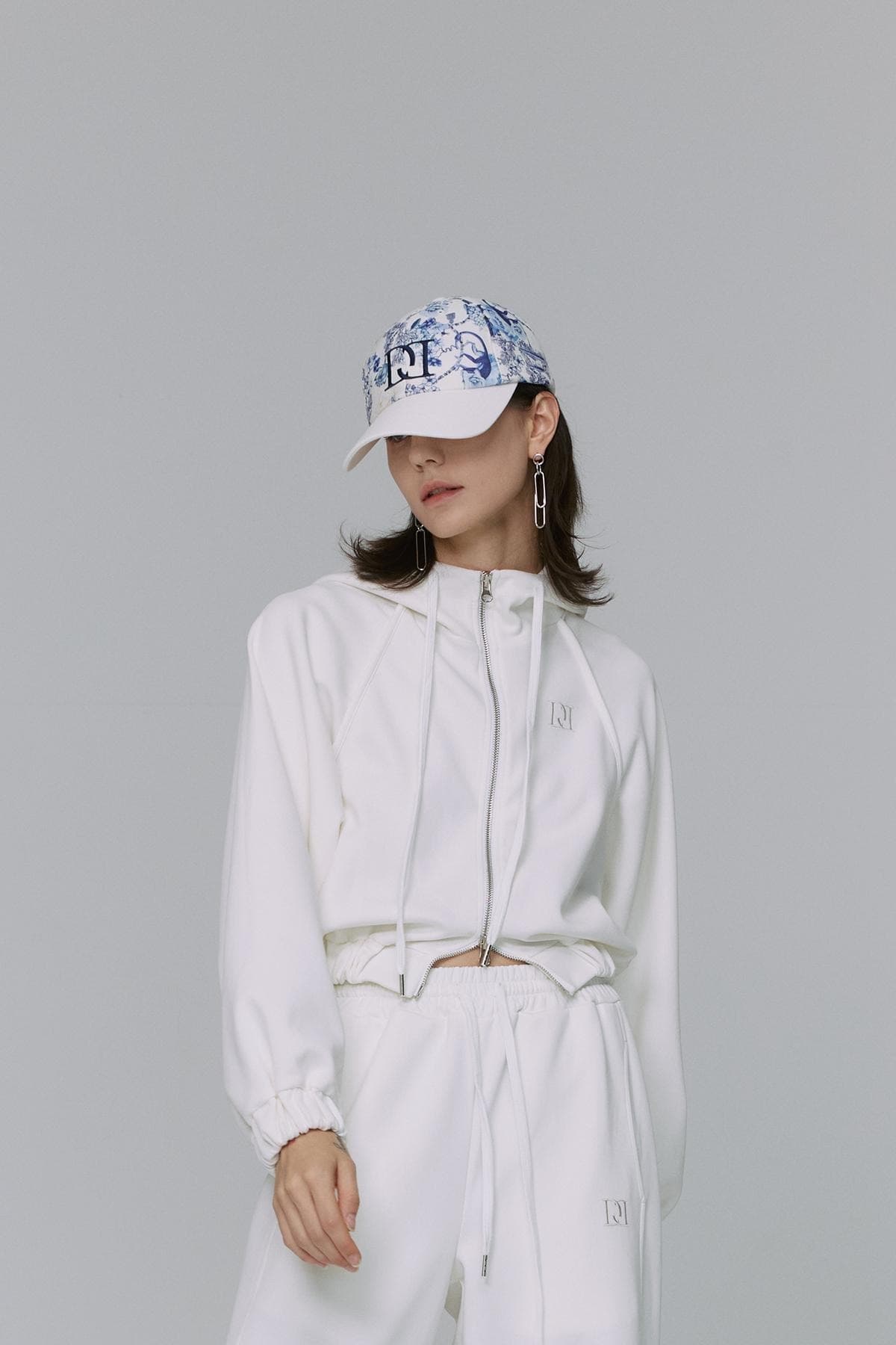 Embroidery Stitch Ball Cap (BL) — vue 8