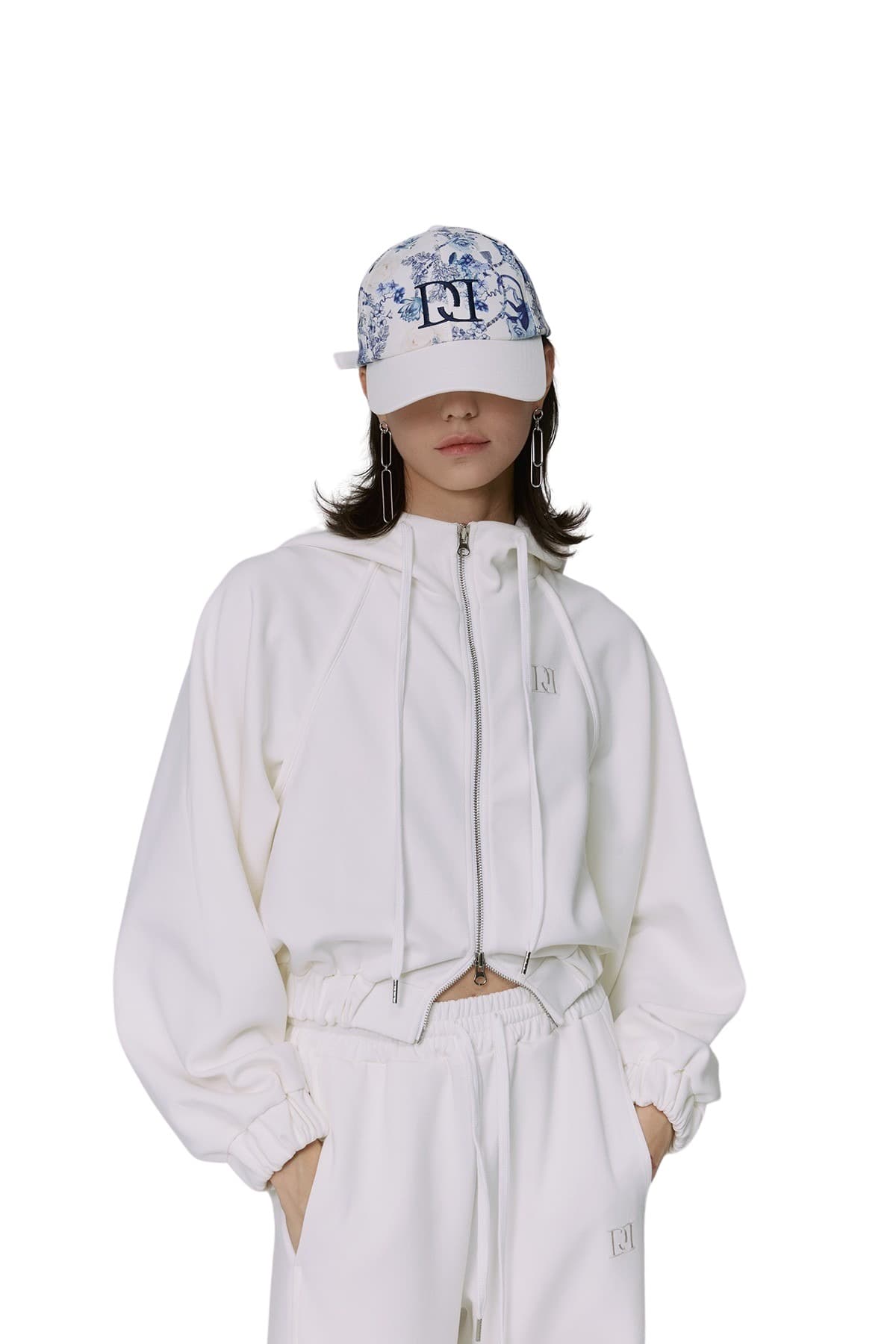 Embroidery Stitch Ball Cap (BL) — vue 1