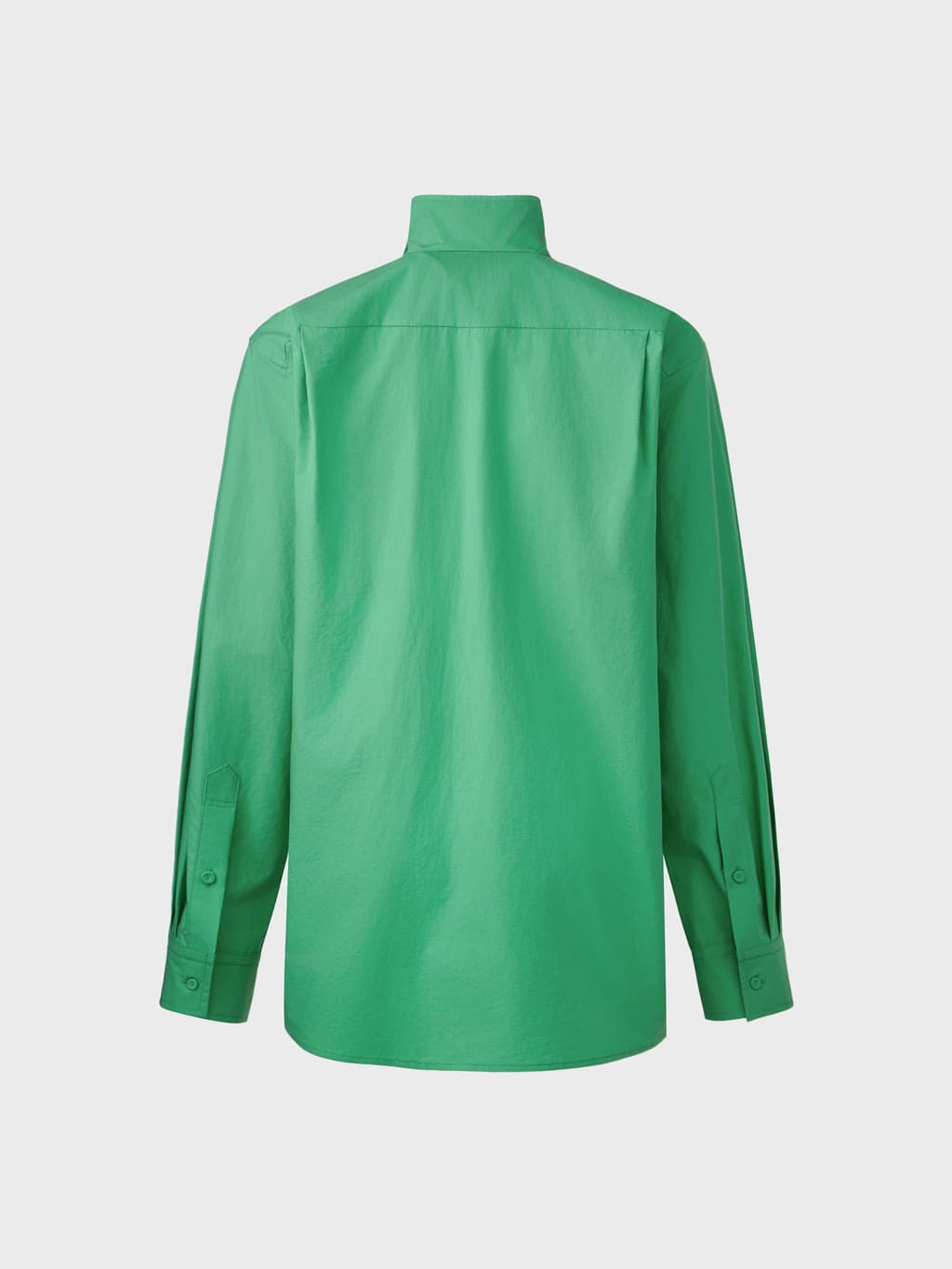Classic Logo Embroidered Shirt - Green — vue 9