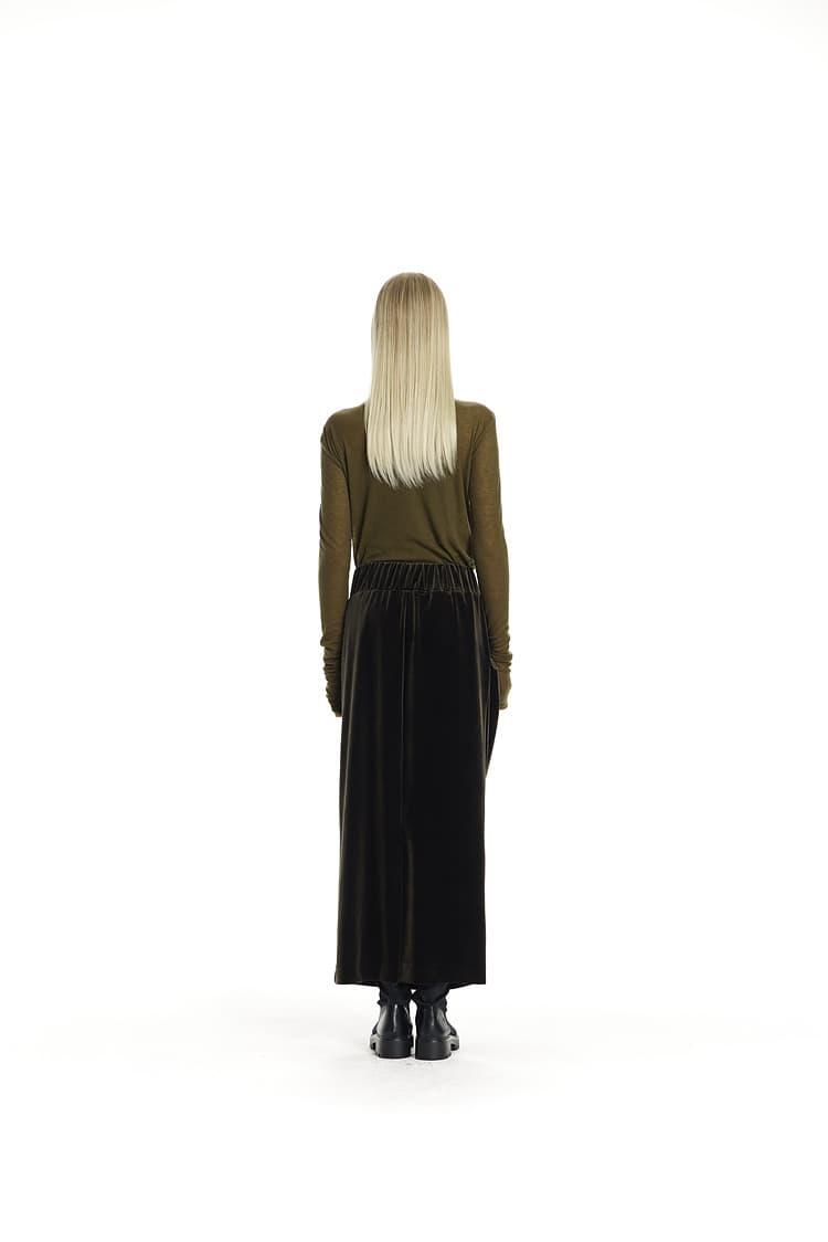 GDeL Slim Turtleneck Top (Khaki) — vue 7