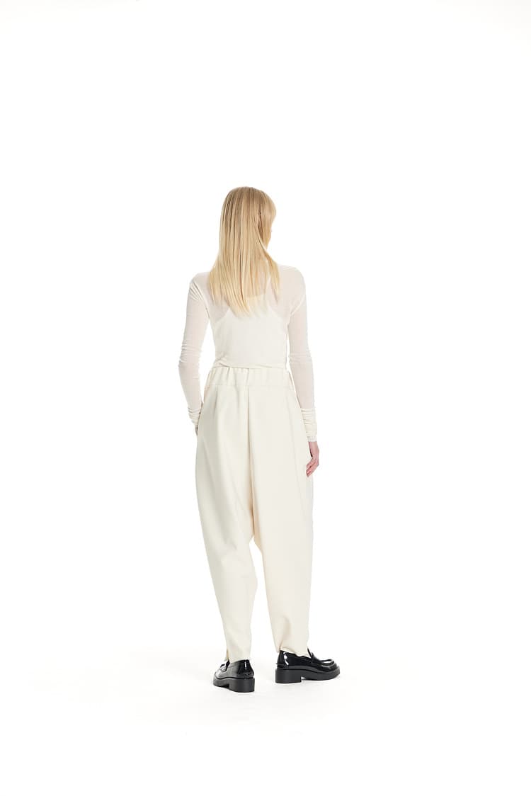 GDeL Slim Turtleneck Top (Ivory) — vue 11