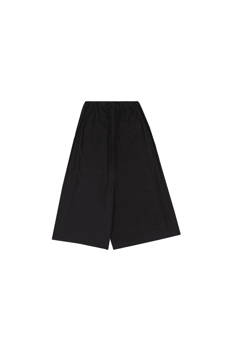 GDeL Recycled Pure Wide Baggy Pants (Black) — vue 9