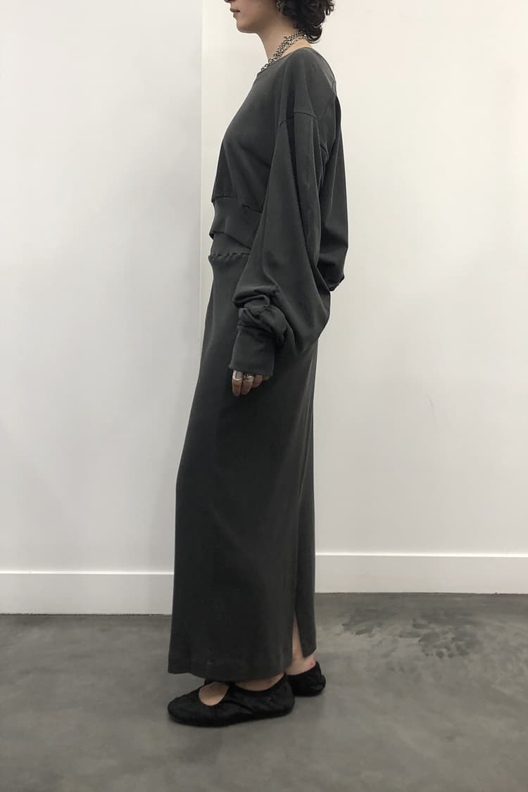 GDeL Pigment Volume Pocket Skirt (Dark Grey) — vue 4