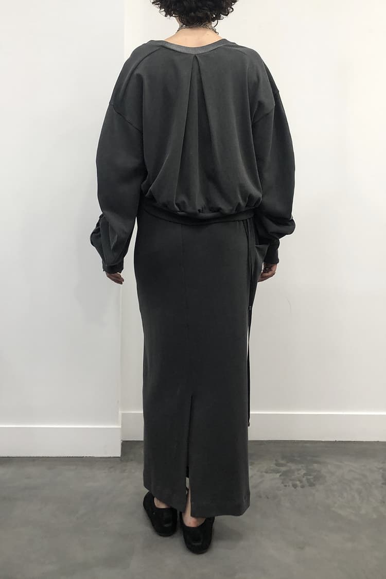 GDeL Pigment Volume Pocket Skirt (Dark Grey) — vue 5