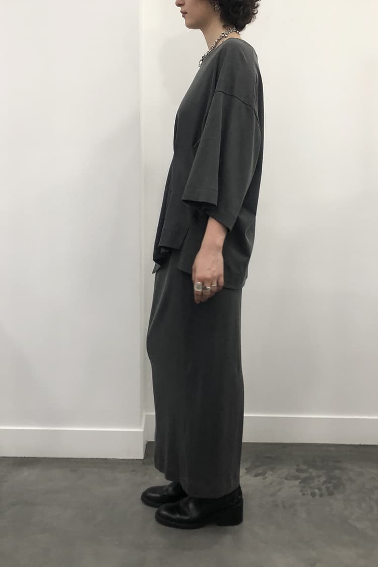 GDeL Pigment Volume Pocket Skirt (Dark Grey) — vue 8