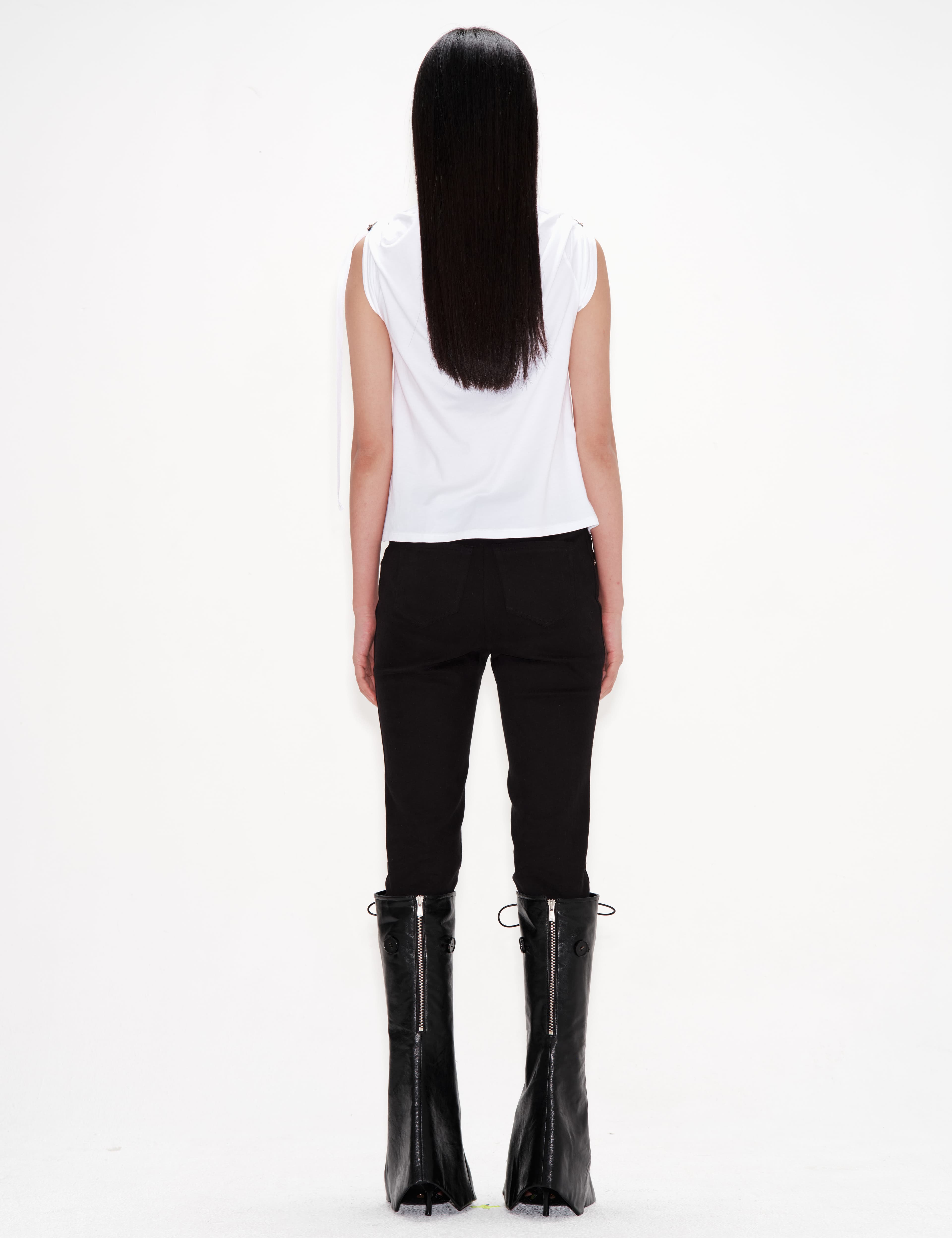 Grace Elwood Turned-up Sleeves Tee — vue 3
