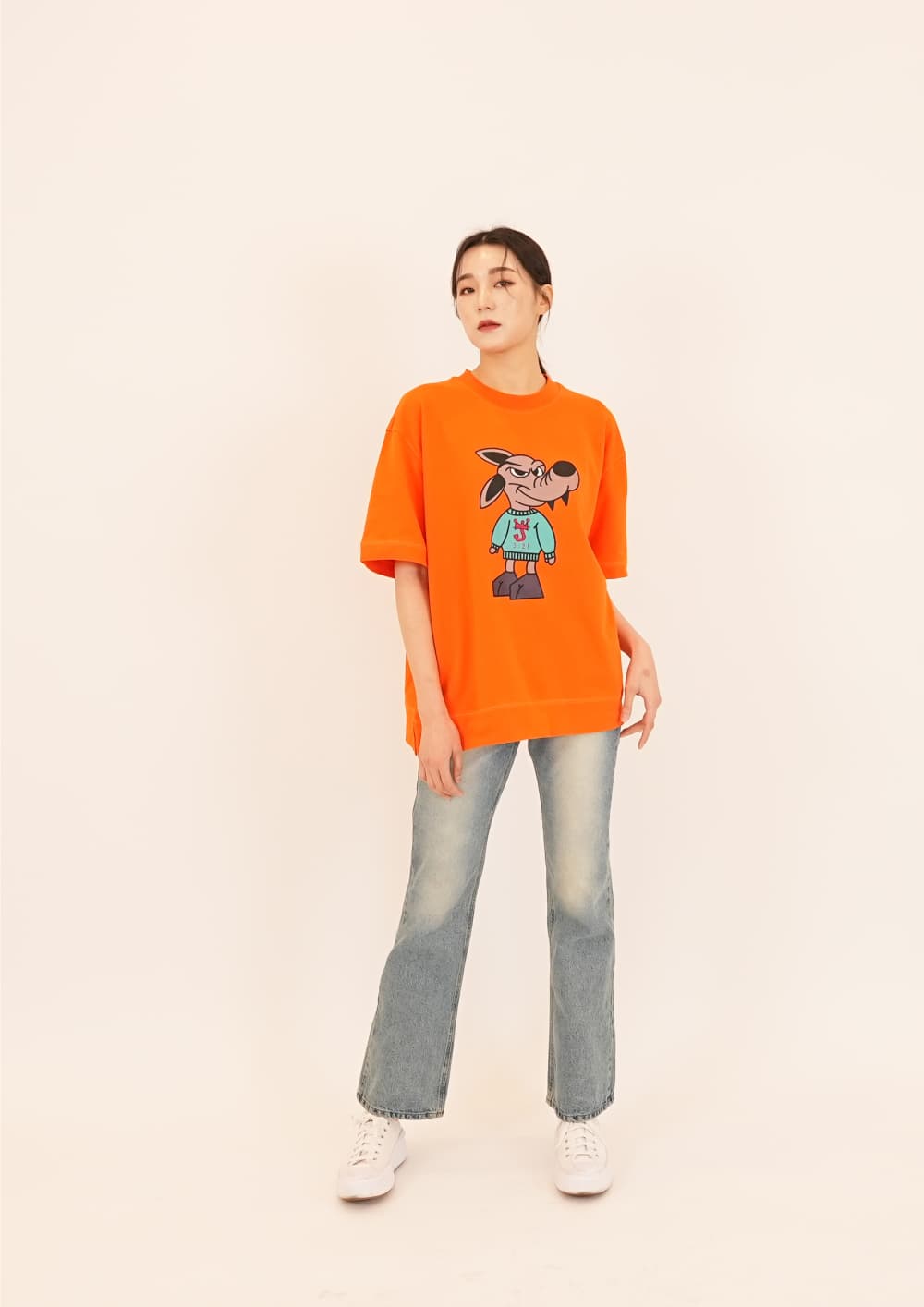 Human Wolf T-Shirt — vue 7