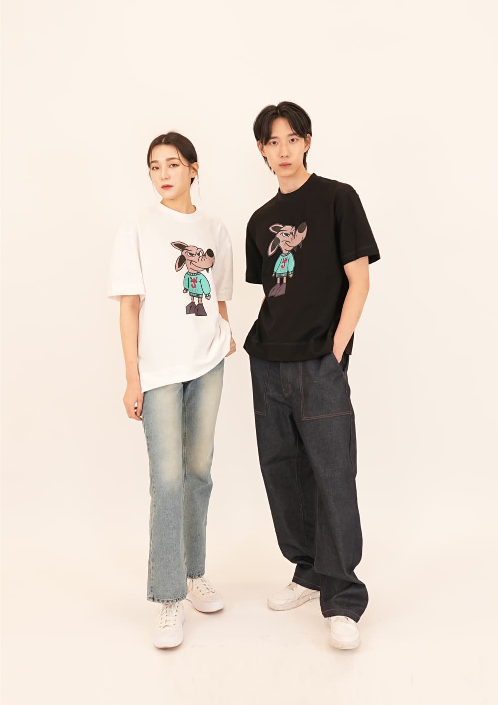 Human Wolf T-Shirt — vue 8