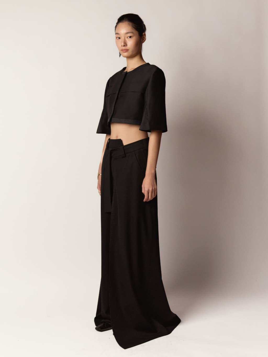 Wrap Skort - Black — vue 2