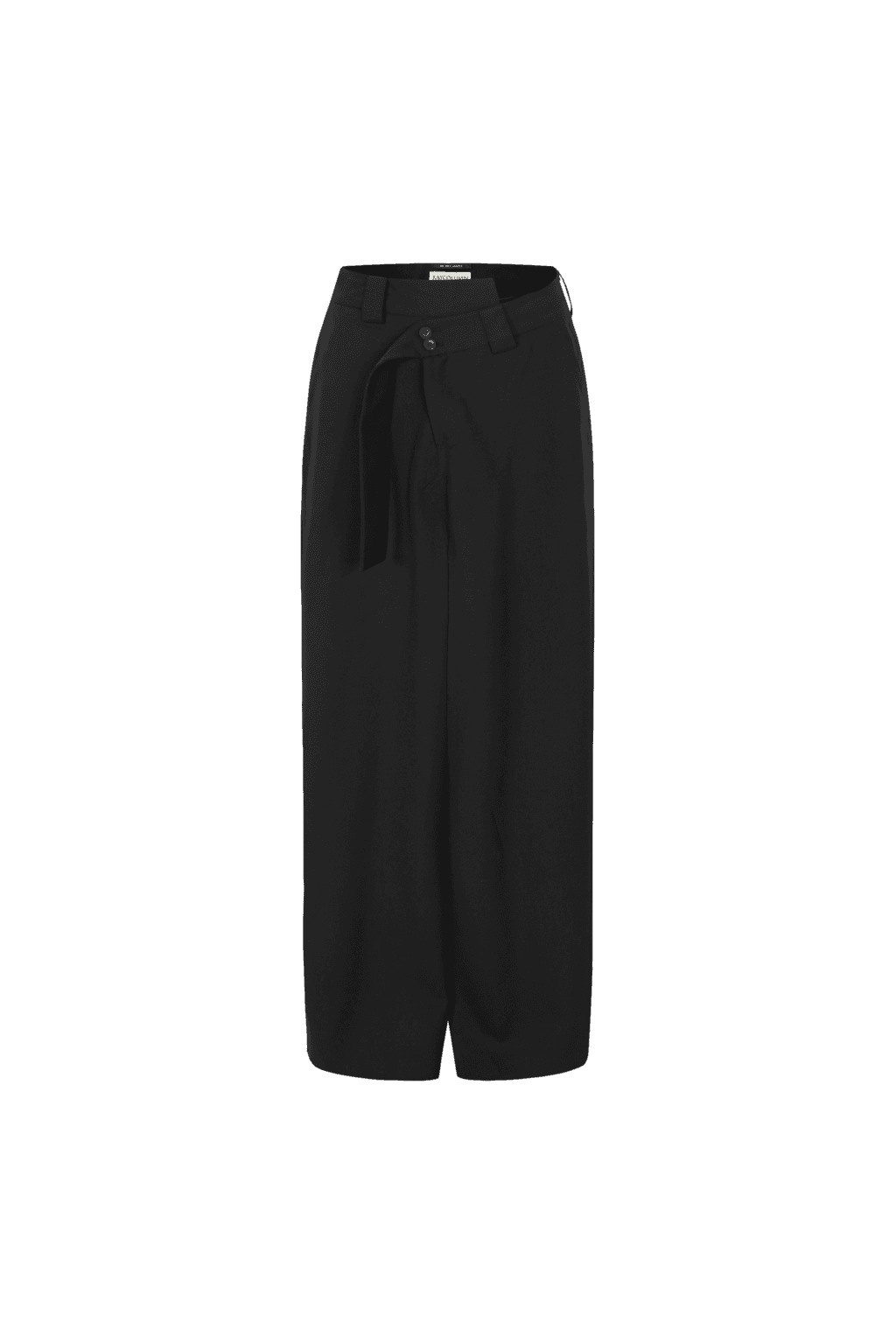 Wrap Skort - Black — vue 6