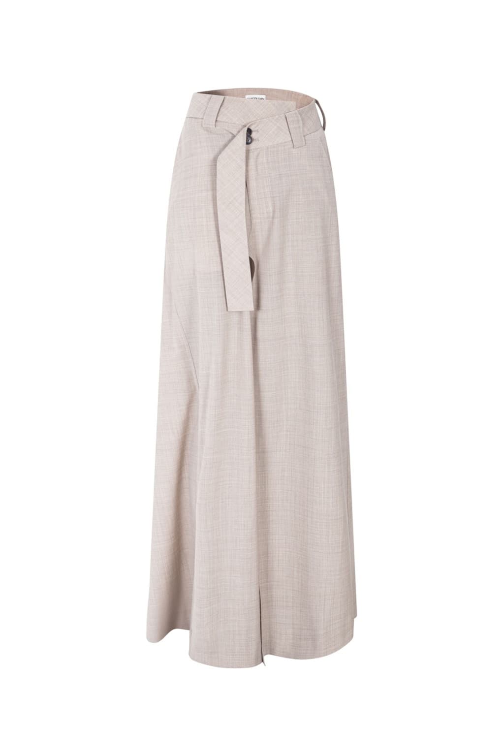 Wrap Skort - Beige — vue 4