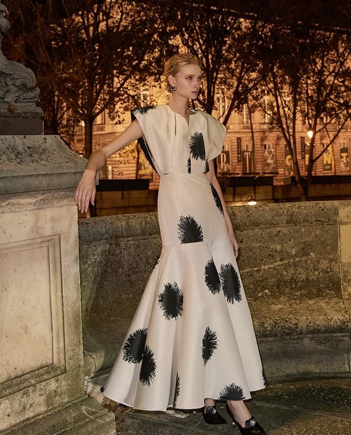 Polyester Dress — KSH32O2D011 — vue 3