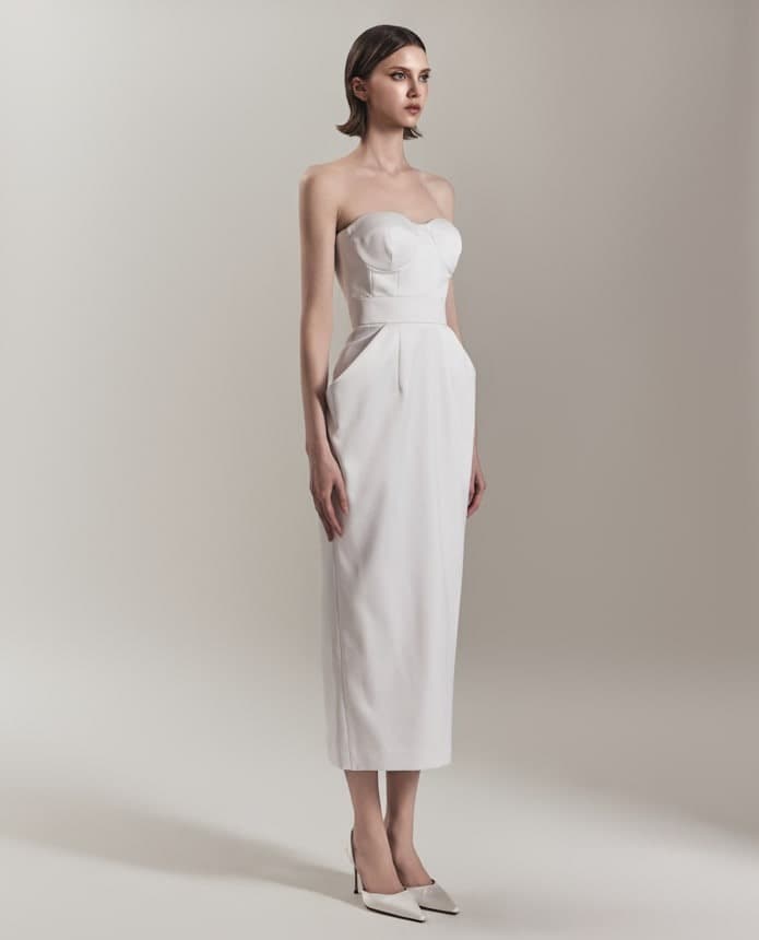Polyester Dress — KSH42O2D003 — vue 2
