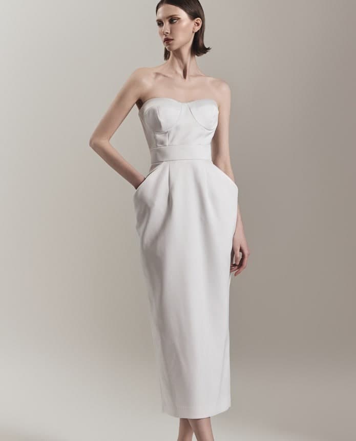 Polyester Dress — KSH42O2D003 — vue 3