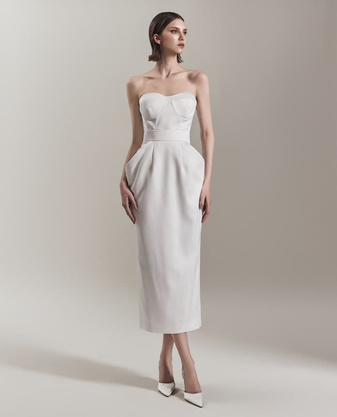 Polyester Dress — KSH42O2D003 — vue 4