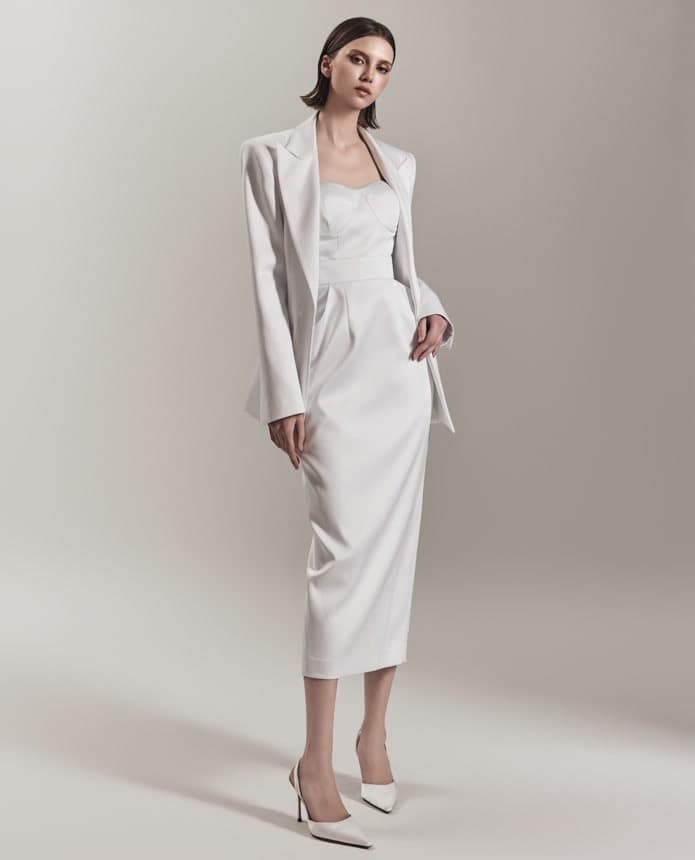 Polyester Dress — KSH42O2D003 — vue 5