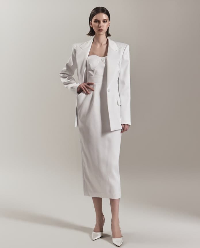 Polyester Dress — KSH42O2D003 — vue 6