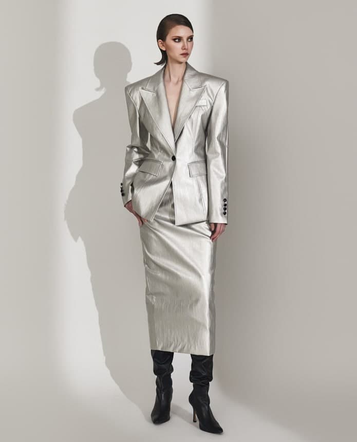 Polyurethane-Rayon Tailored Jacket — vue 4